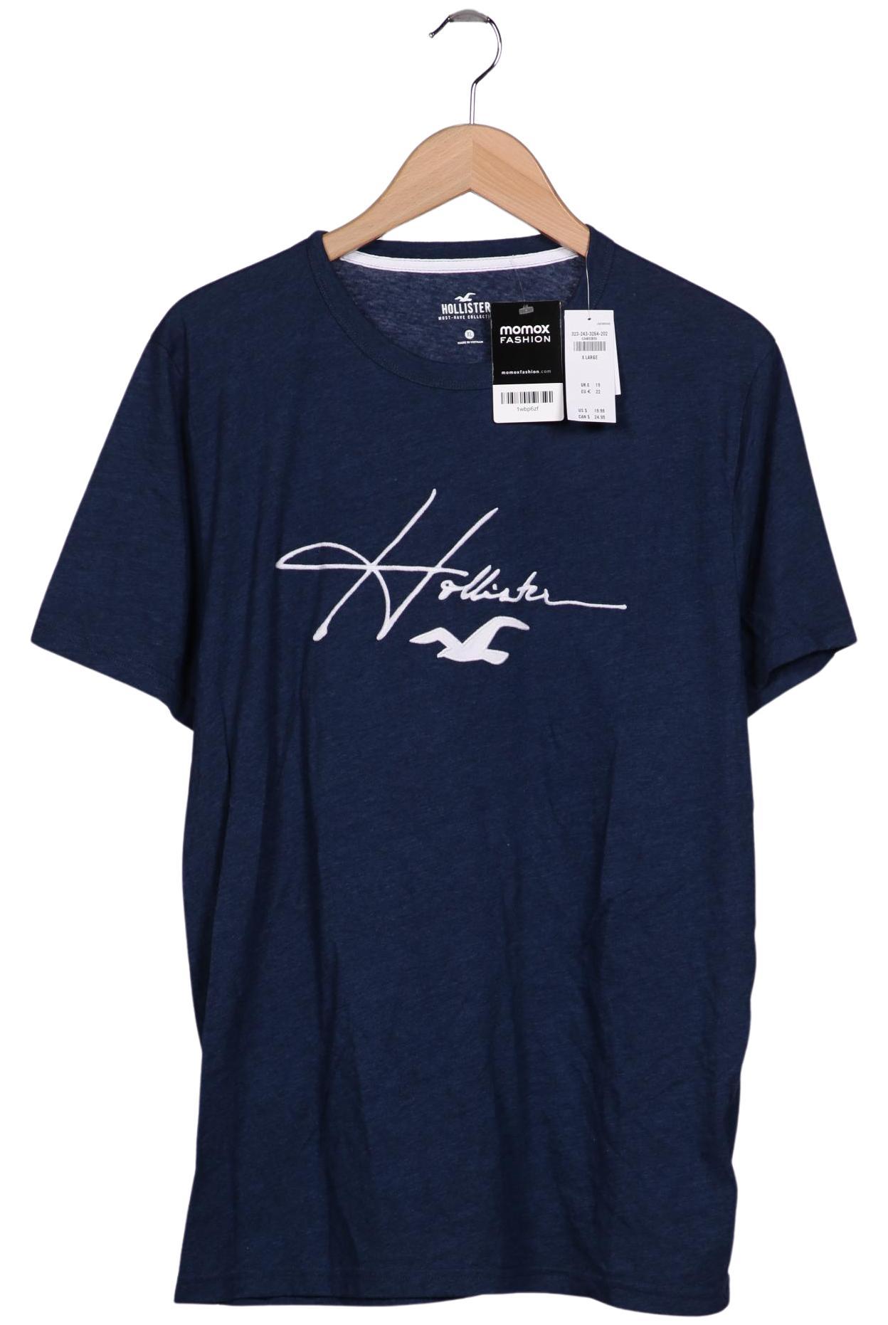 

Hollister Herren T-Shirt, marineblau, Gr. 54