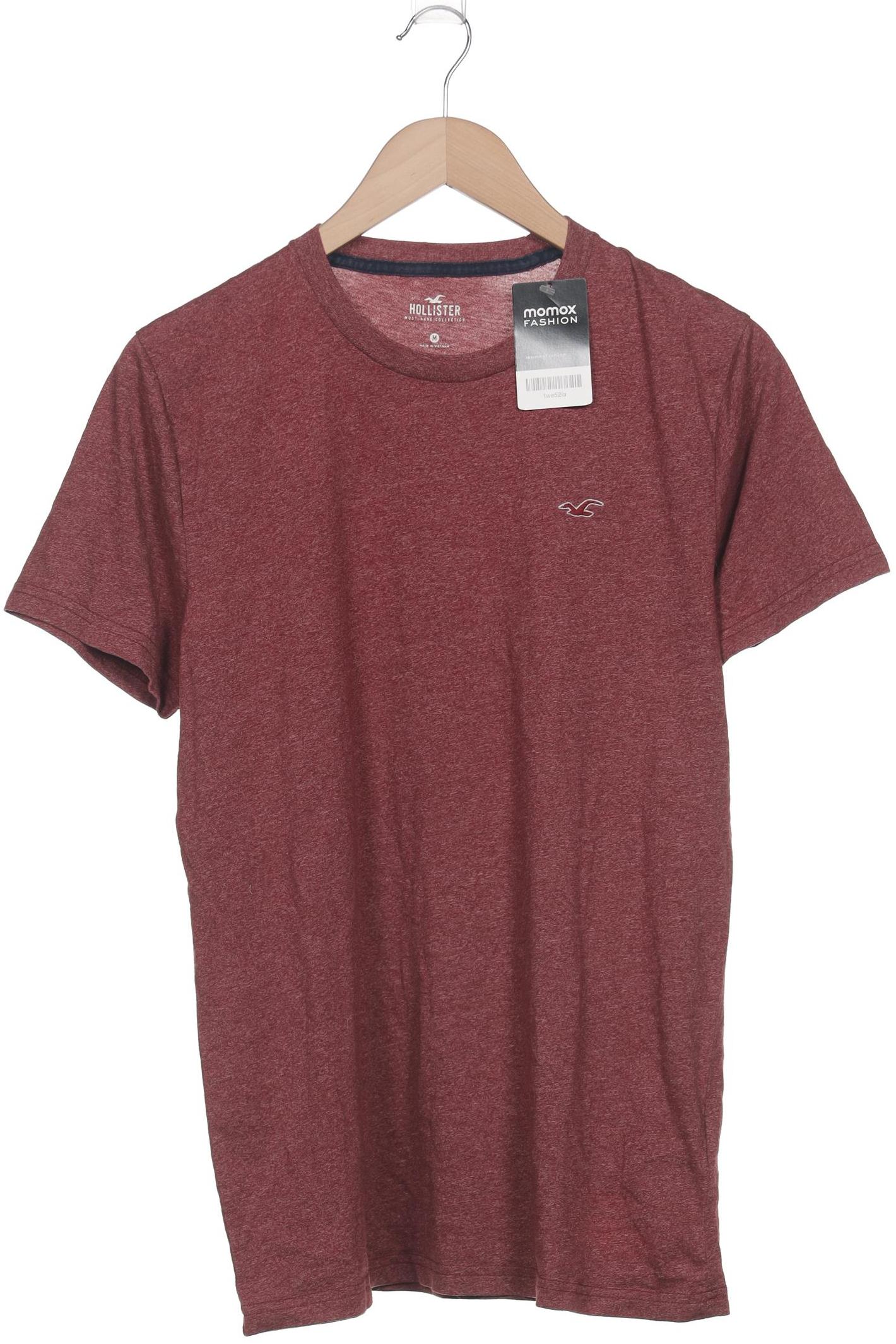 

Hollister Herren T-Shirt, bordeaux, Gr. 48