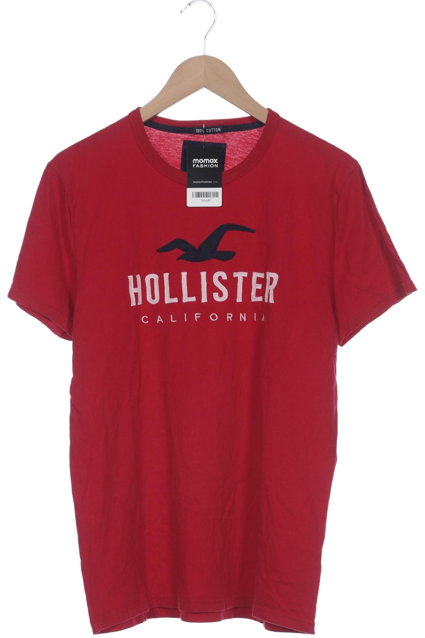 

Hollister Herren T-Shirt, rot, Gr. 48