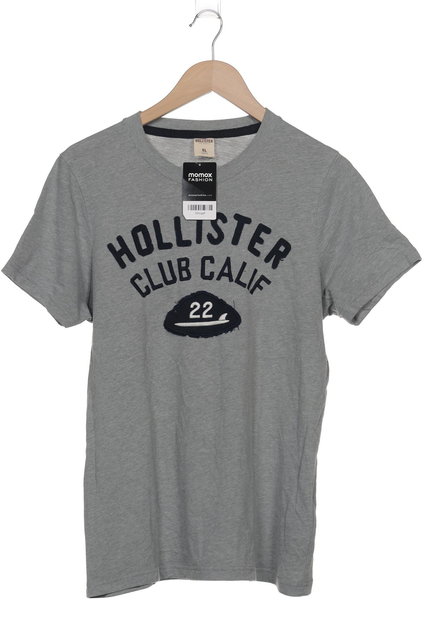 

Hollister Herren T-Shirt, grau, Gr. 54