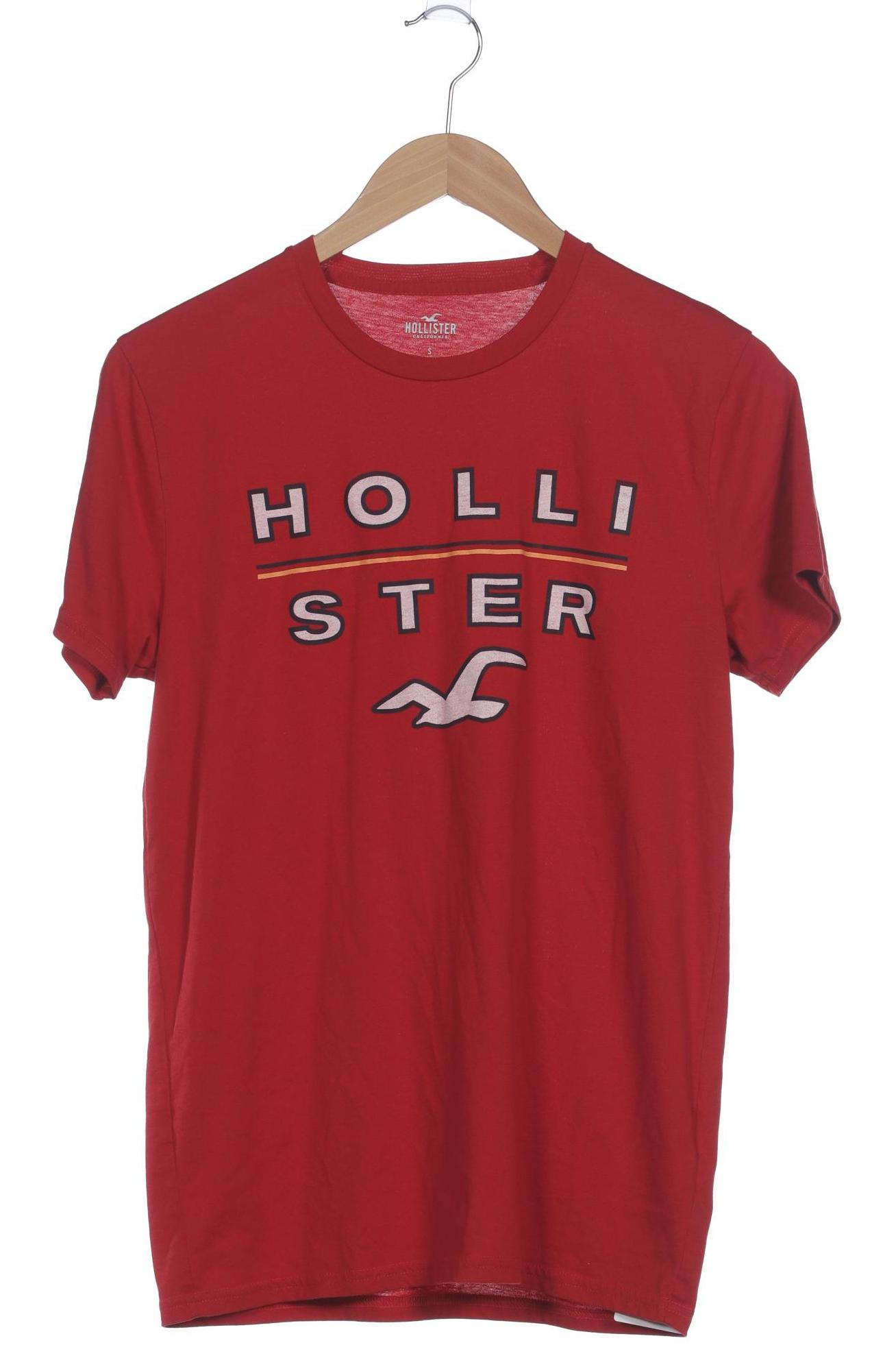 

Hollister Herren T-Shirt, rot, Gr. 46