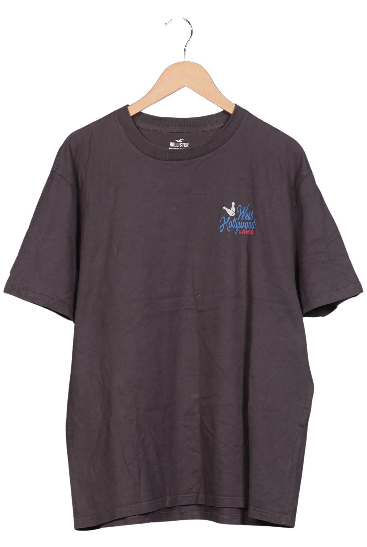 

Hollister Herren T-Shirt, grau, Gr. 56