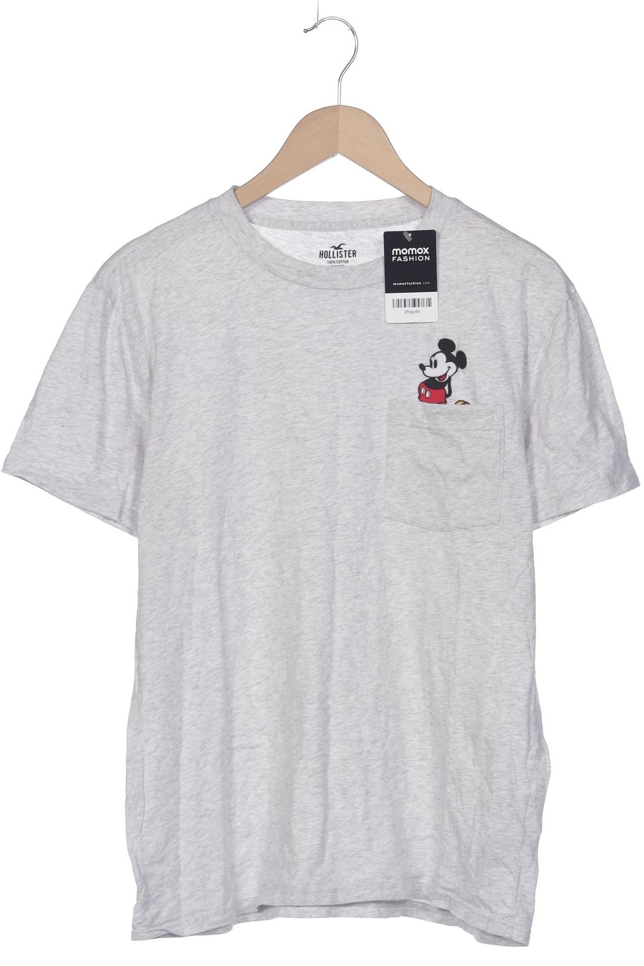 

Hollister Herren T-Shirt, grau, Gr. 48