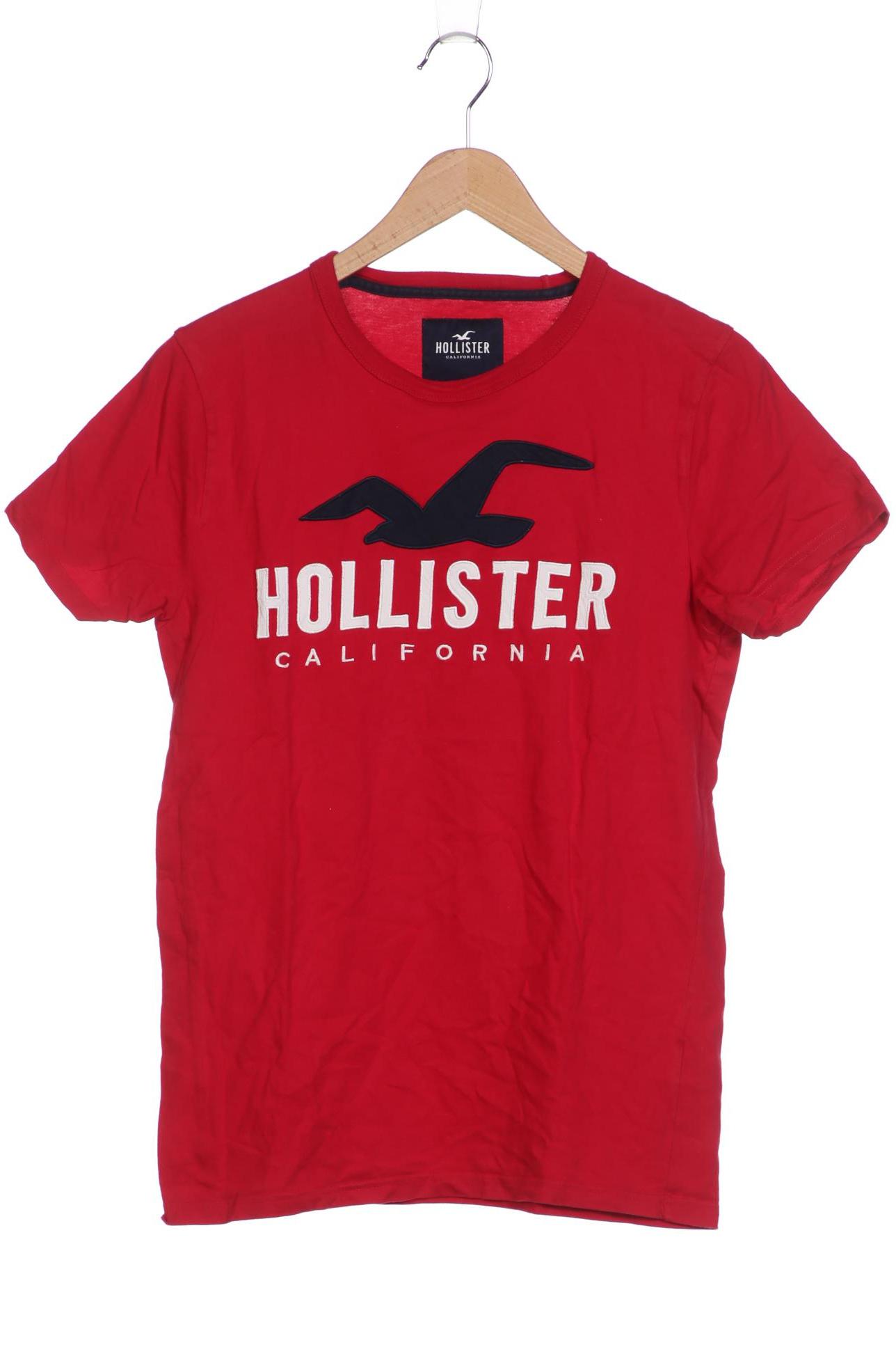 

Hollister Herren T-Shirt, rot, Gr. 48