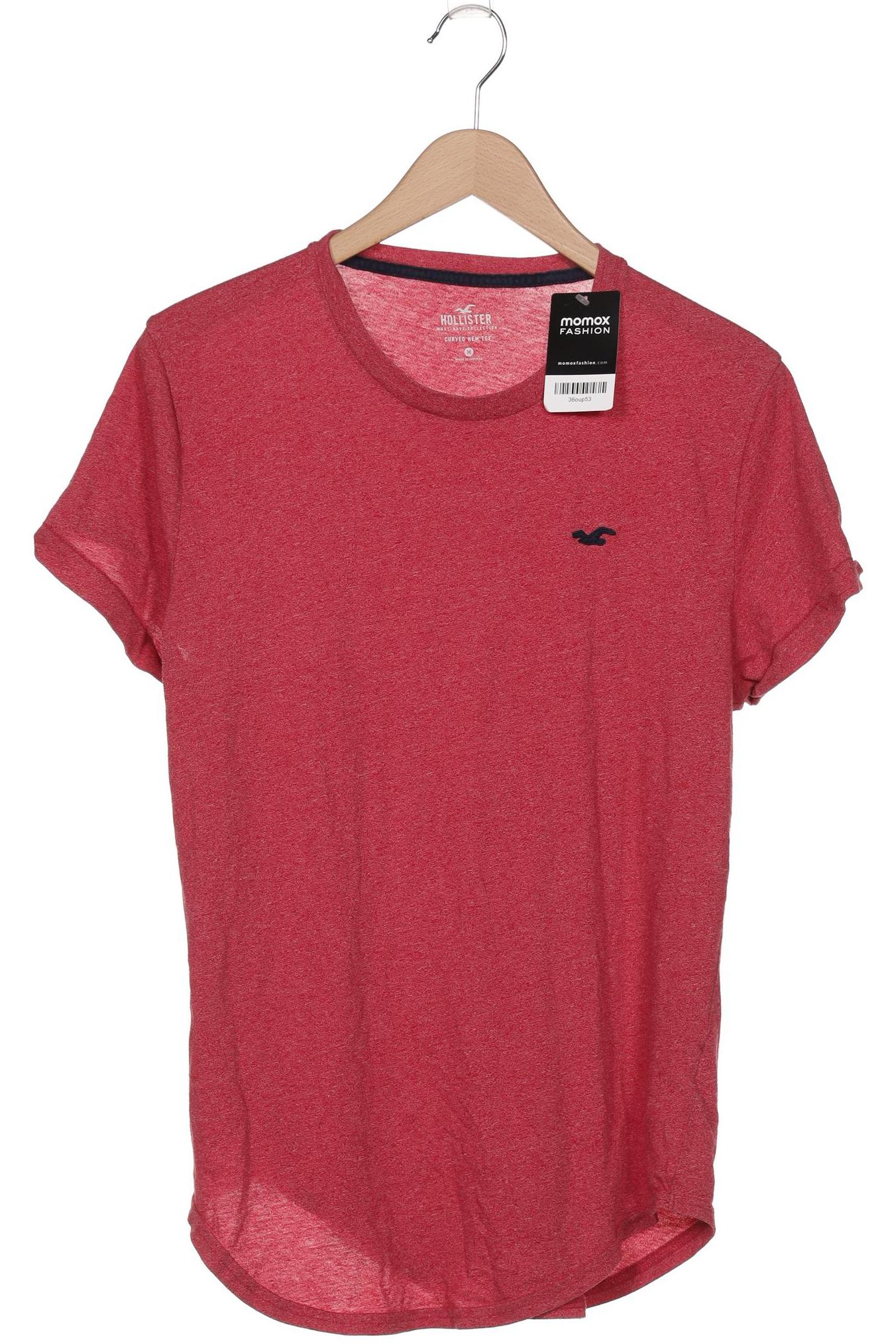 

Hollister Herren T-Shirt, rot, Gr. 48