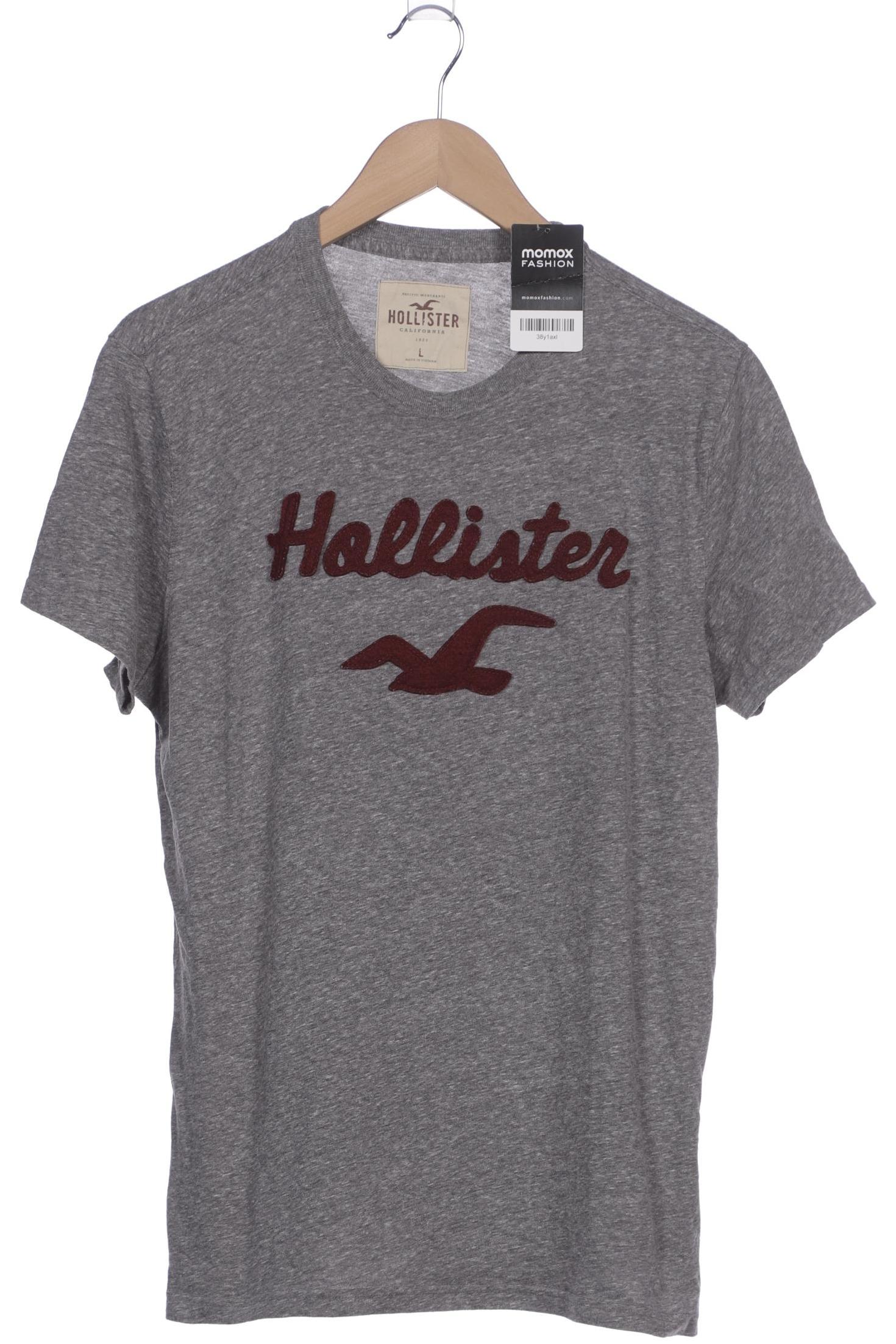 

Hollister Herren T-Shirt, grau, Gr. 52