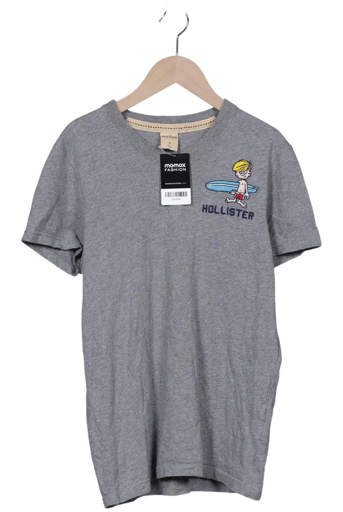 

Hollister Herren T-Shirt, grau, Gr. 46