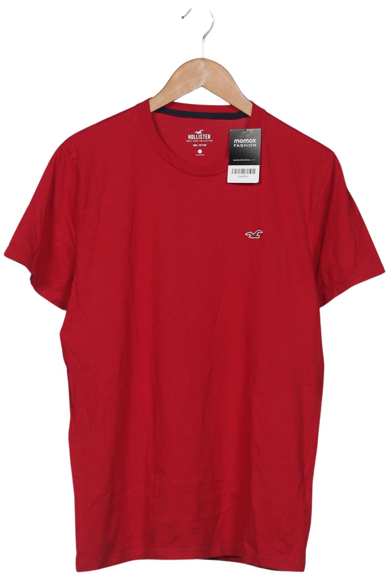 

Hollister Herren T-Shirt, rot, Gr. 52