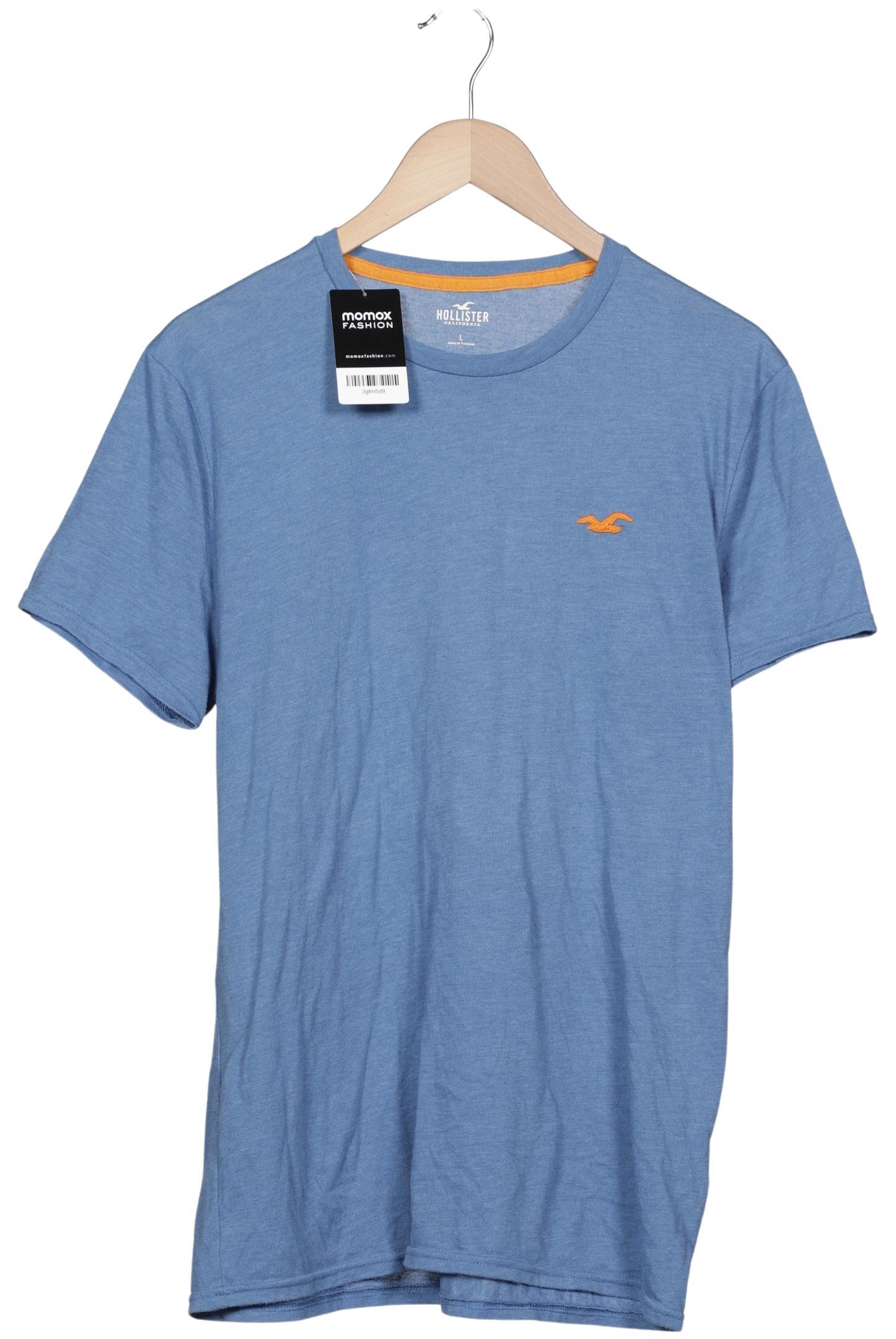 

Hollister Herren T-Shirt, blau, Gr. 52