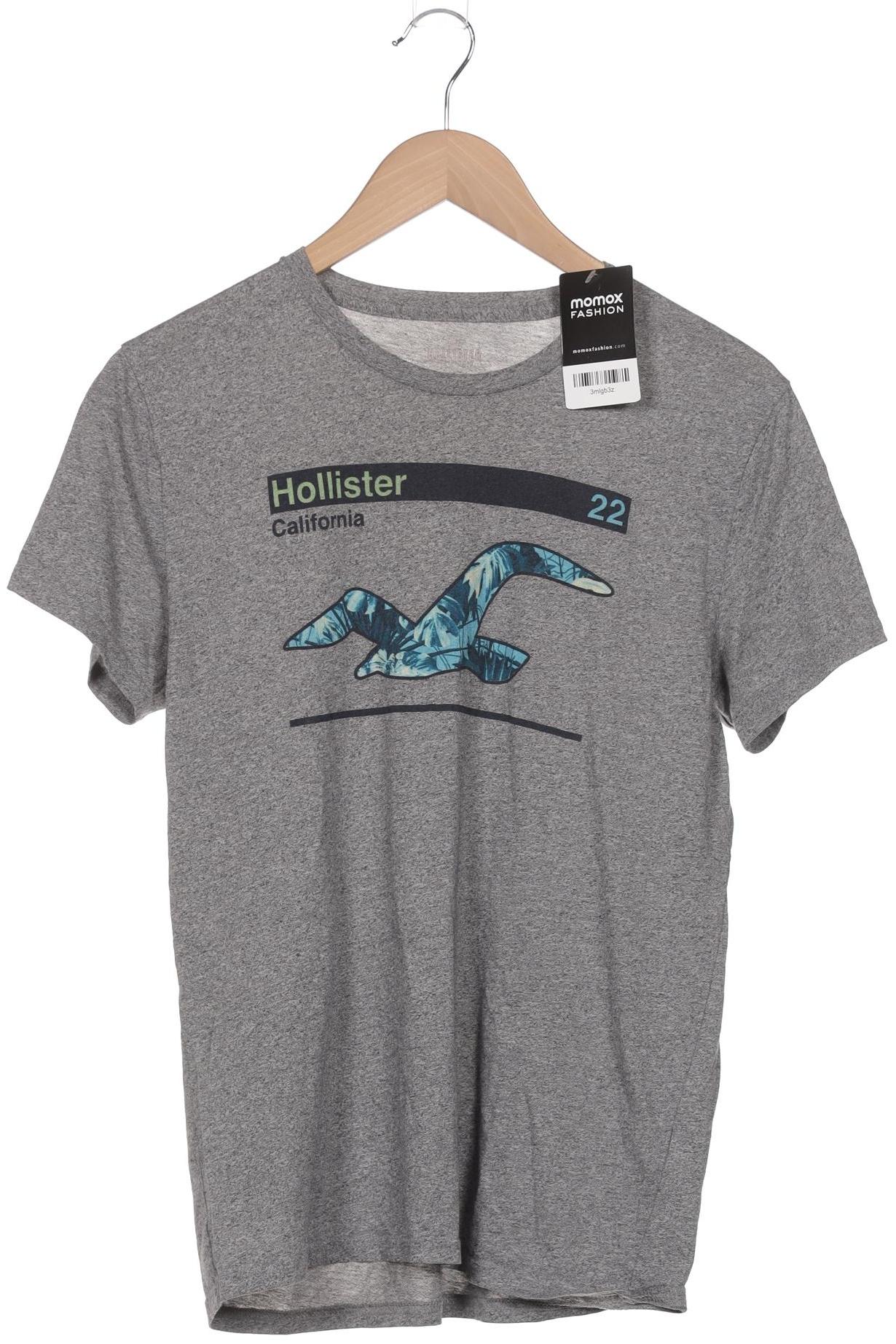 

Hollister Herren T-Shirt, grau, Gr. 46