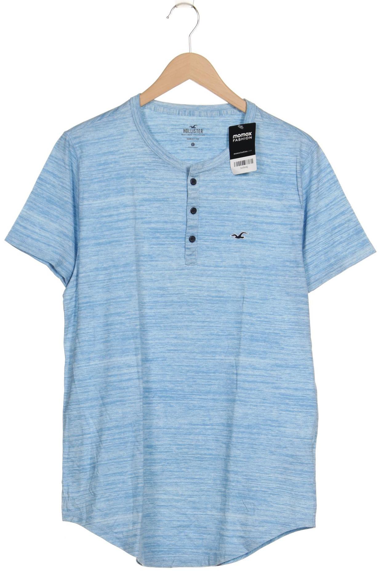 

Hollister Herren T-Shirt, blau, Gr. 52