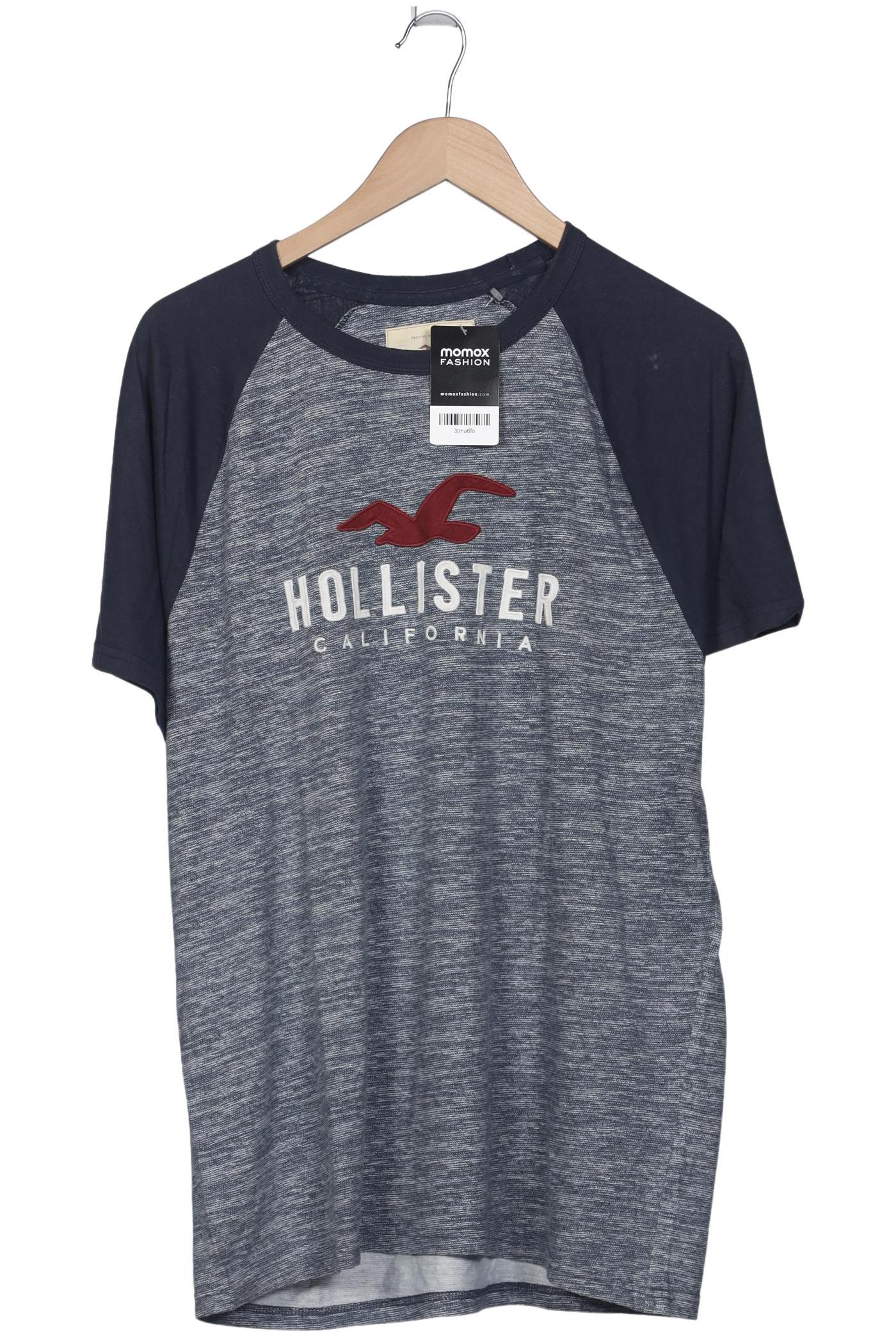 

Hollister Herren T-Shirt, blau, Gr. 56
