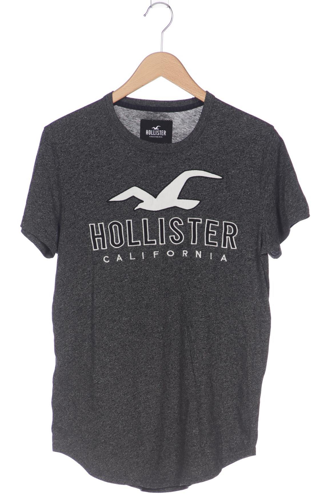 

Hollister Herren T-Shirt, grau, Gr. 46