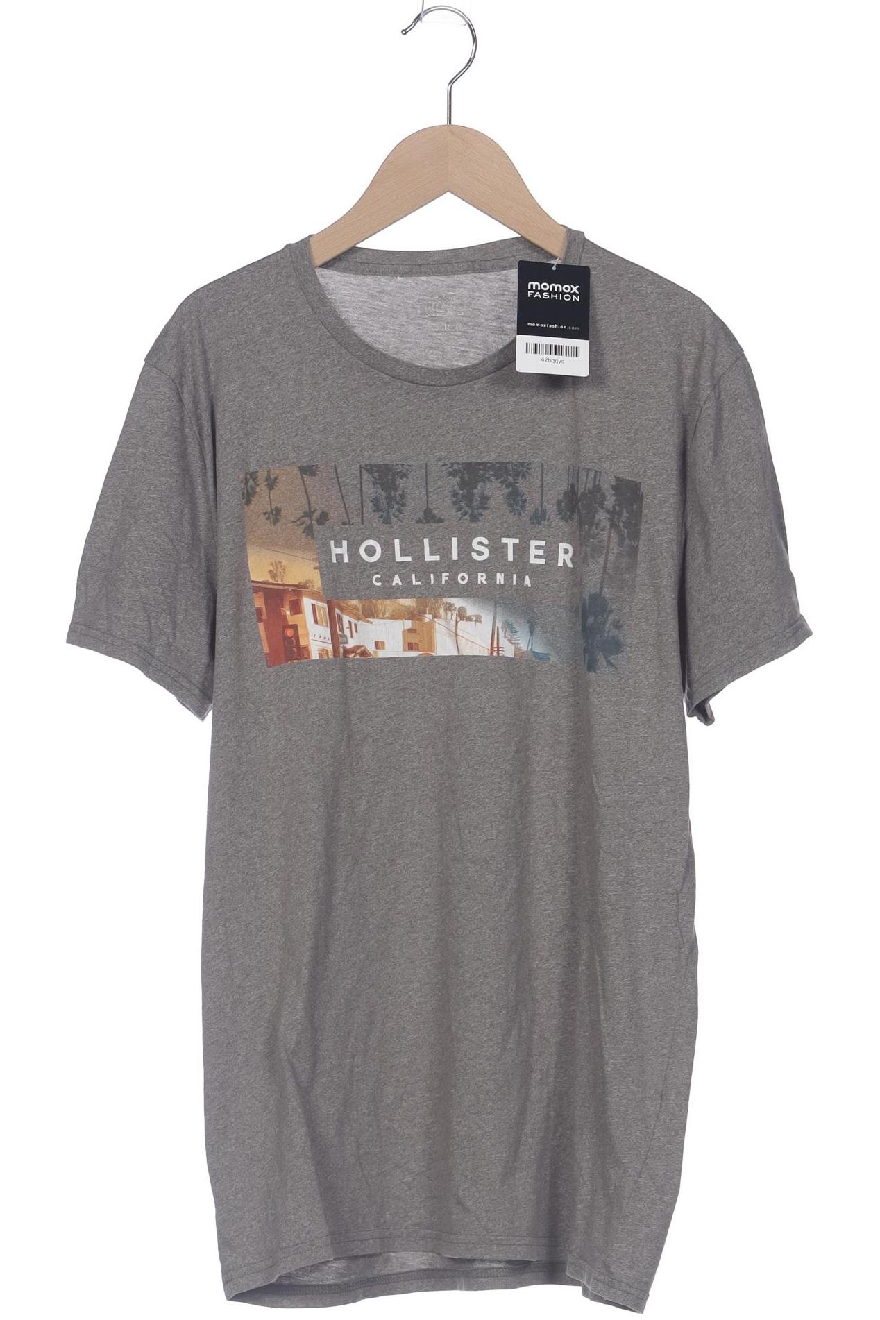 

Hollister Herren T-Shirt, grau, Gr. 48