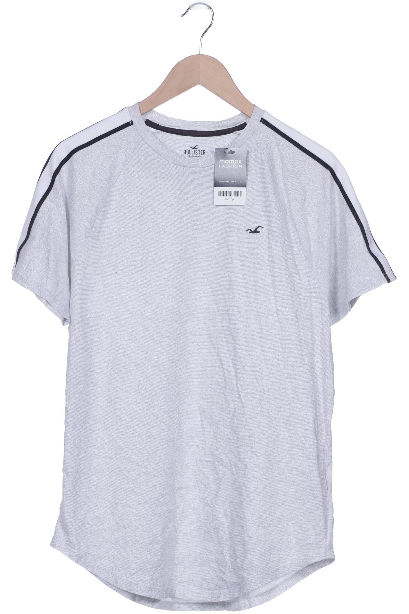 

Hollister Herren T-Shirt, grau, Gr. 52