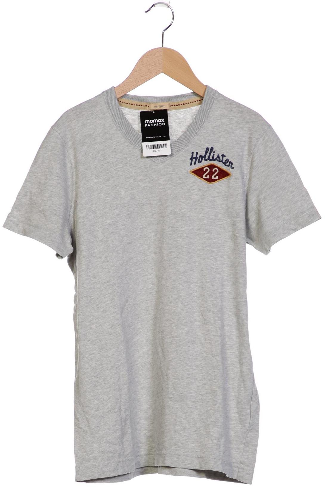 

Hollister Herren T-Shirt, grau, Gr. 48