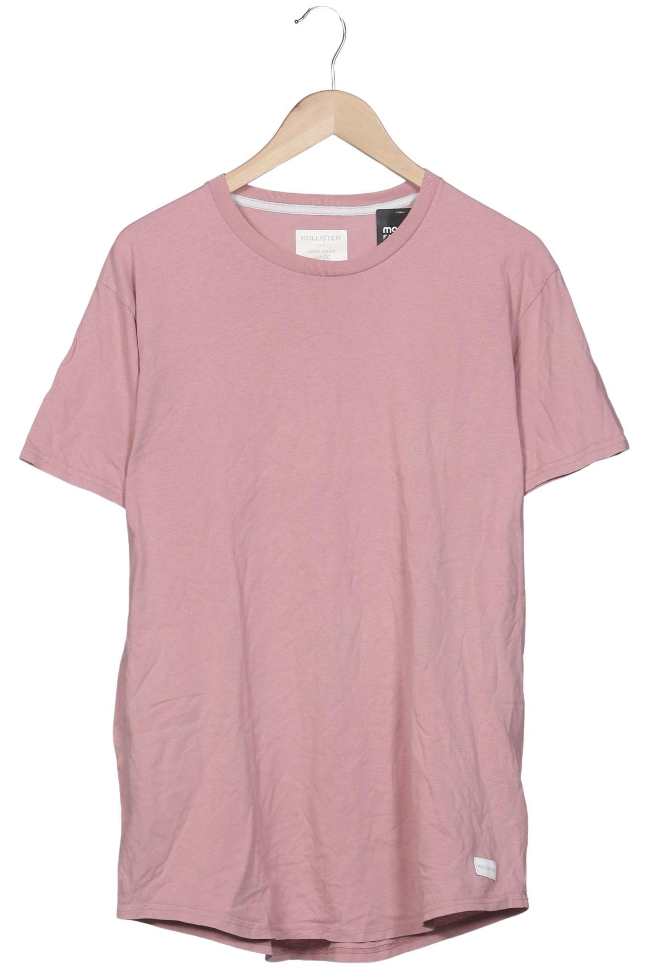 

Hollister Herren T-Shirt, pink, Gr. 52