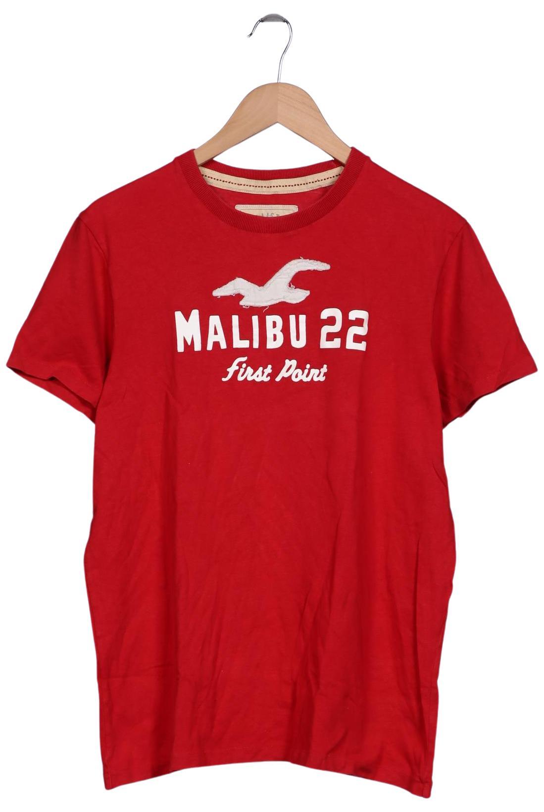 

Hollister Herren T-Shirt, rot, Gr. 54