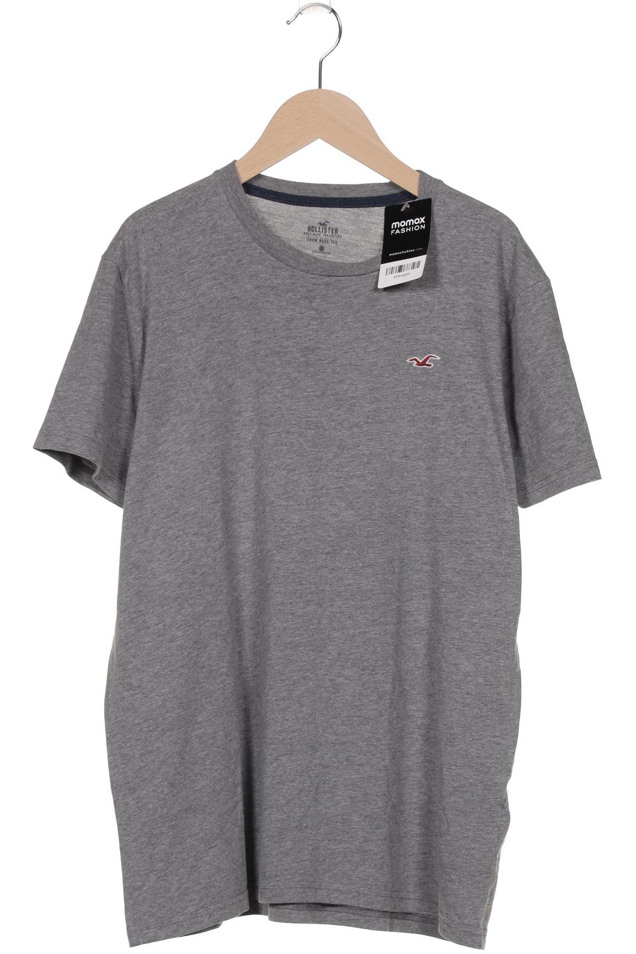 

Hollister Herren T-Shirt, grau, Gr. 52