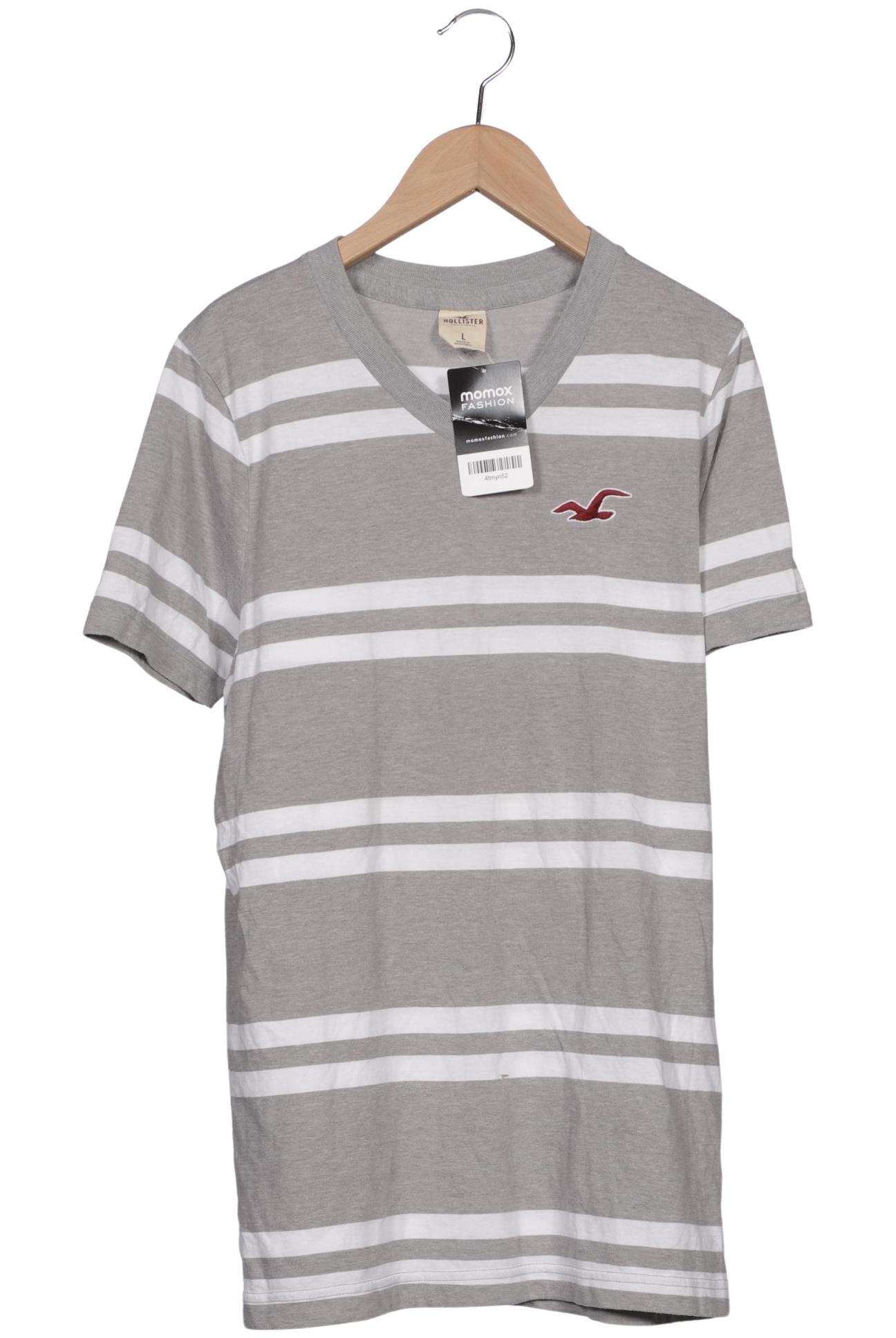 

Hollister Herren T-Shirt, grau, Gr. 52