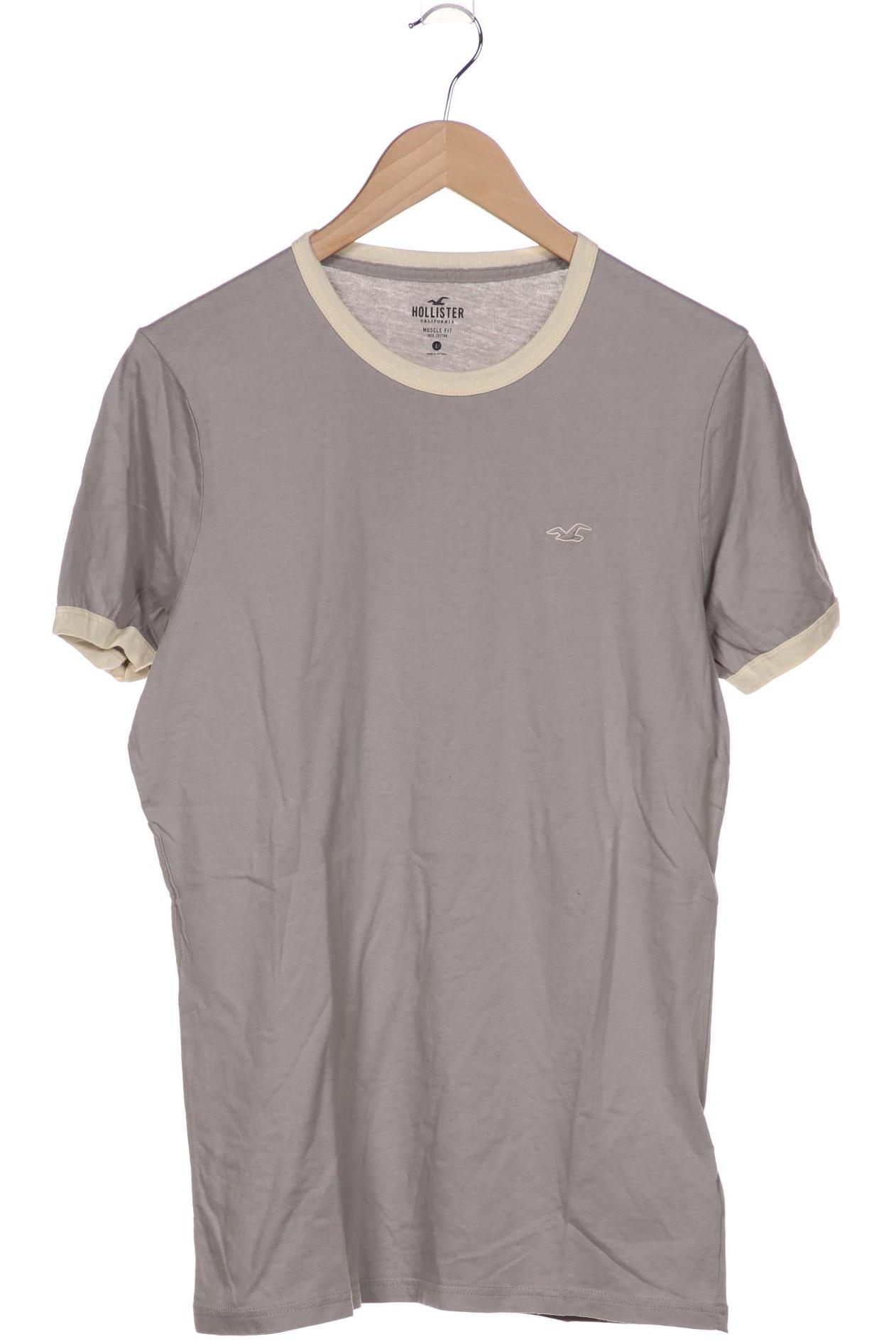 

Hollister Herren T-Shirt, grau, Gr. 52