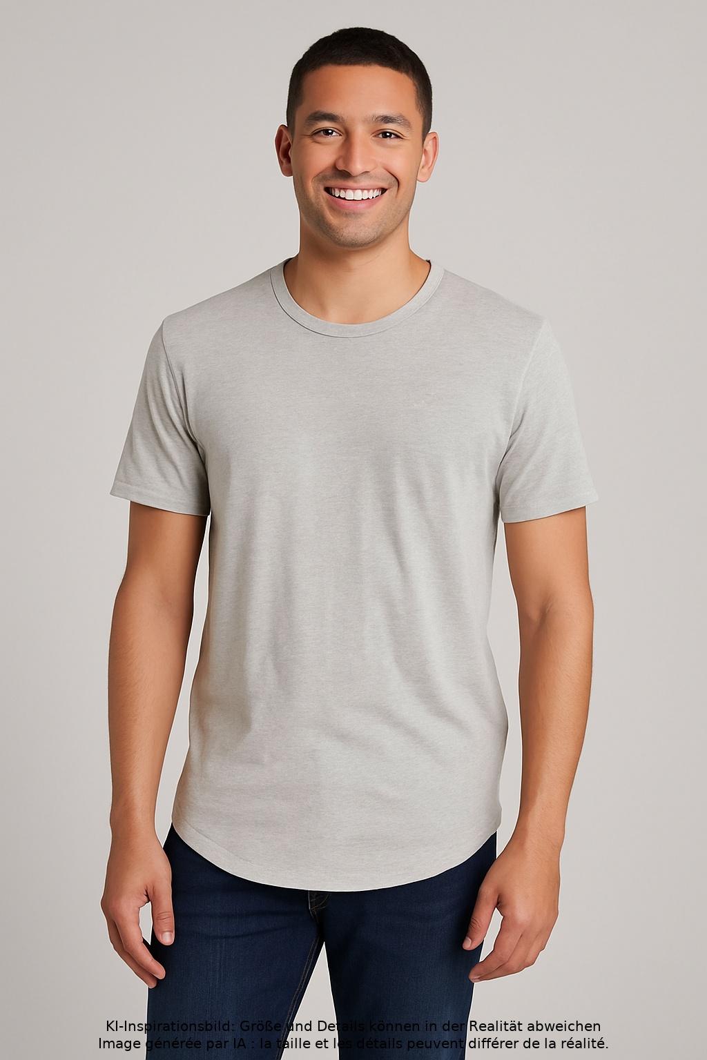 

Hollister Herren T-Shirt, grau, Gr. 52