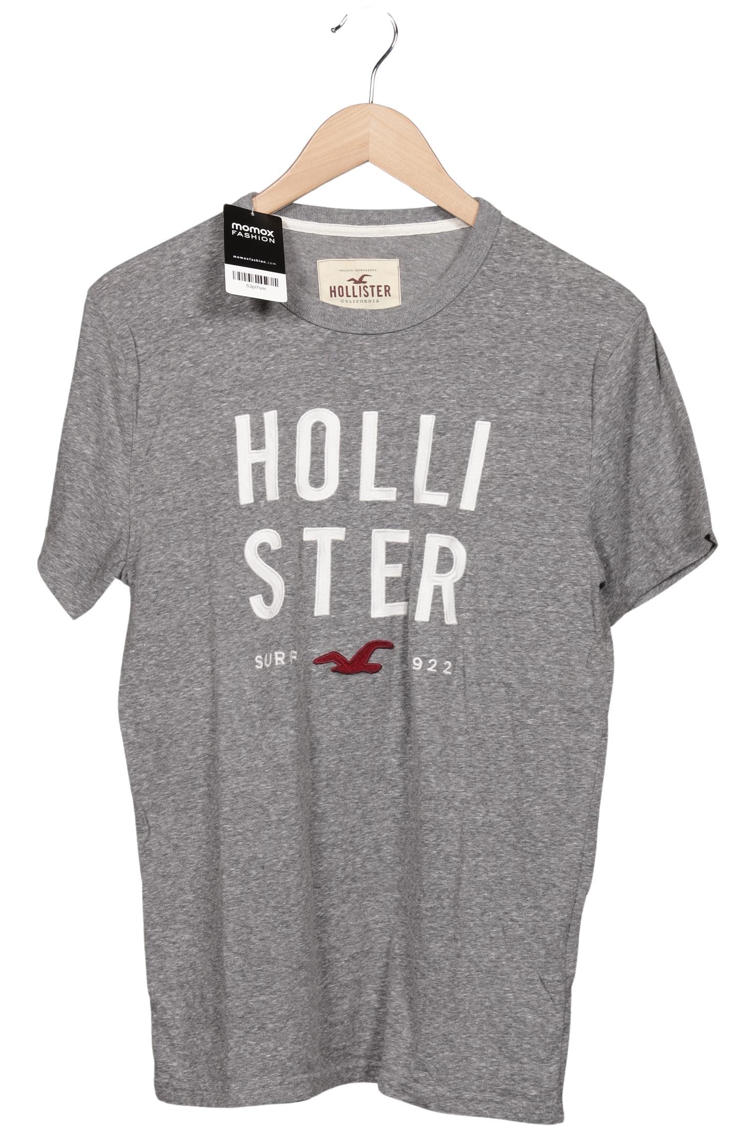 

Hollister Herren T-Shirt, grau, Gr. 48