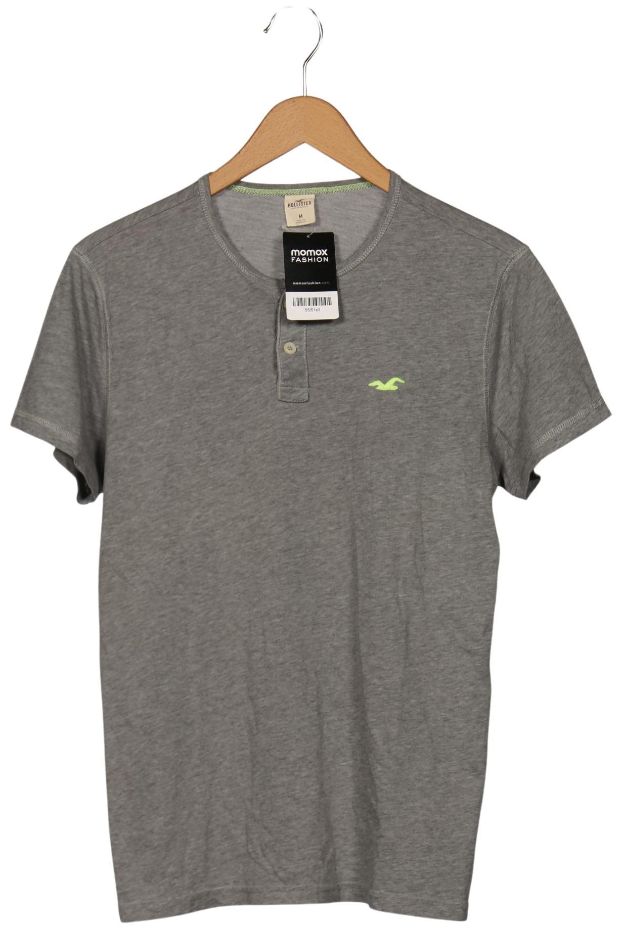 

Hollister Herren T-Shirt, grau, Gr. 48
