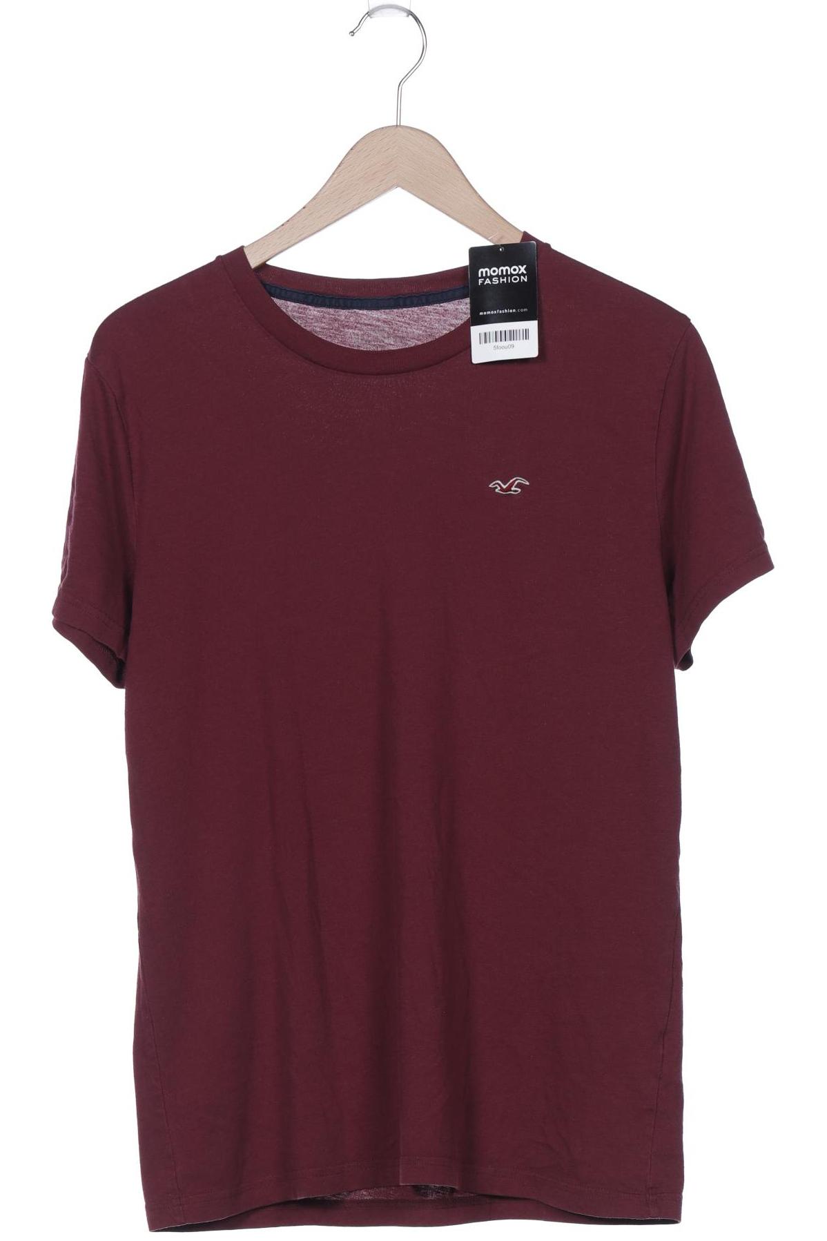 

Hollister Herren T-Shirt, bordeaux, Gr. 48
