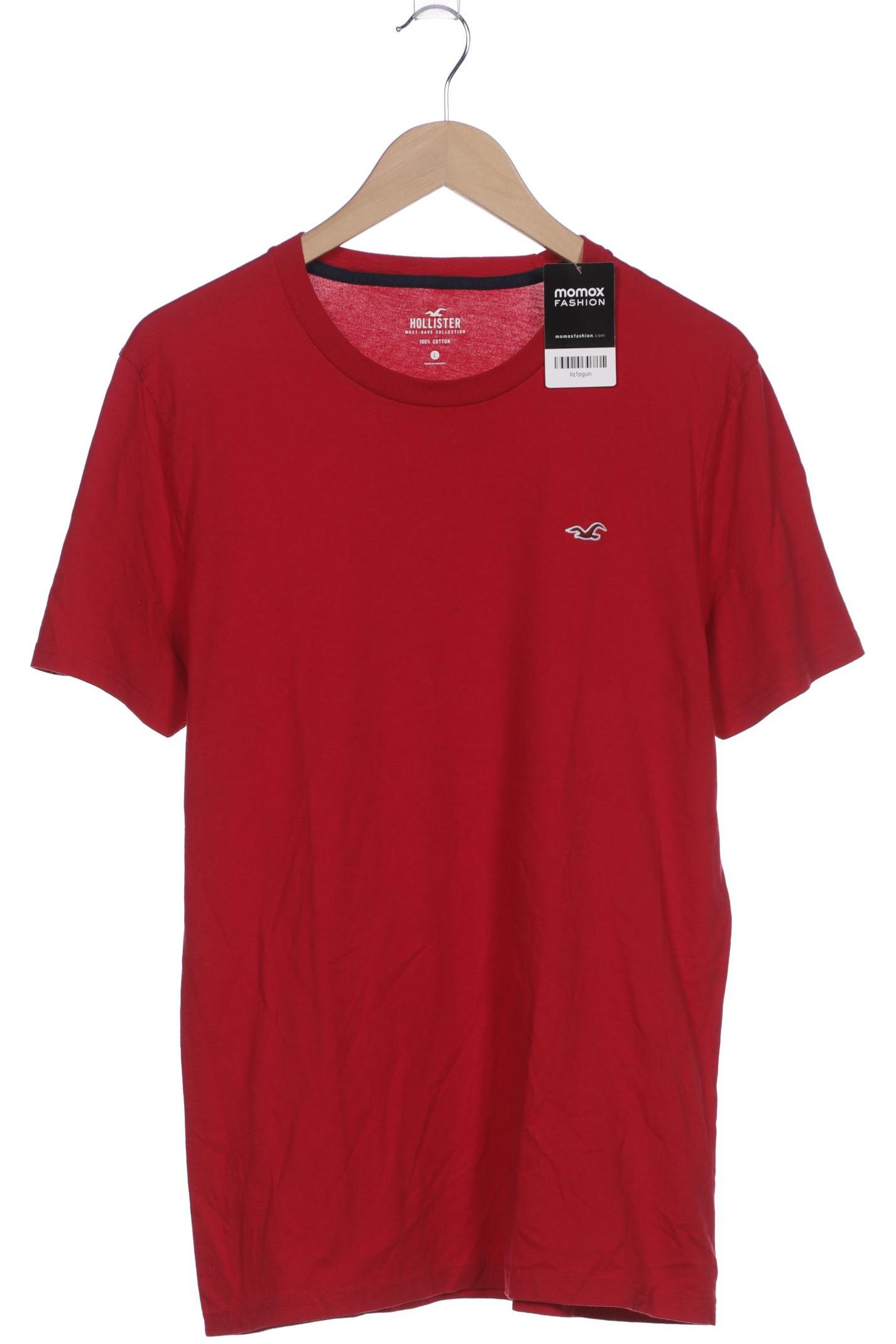 

Hollister Herren T-Shirt, rot, Gr. 52