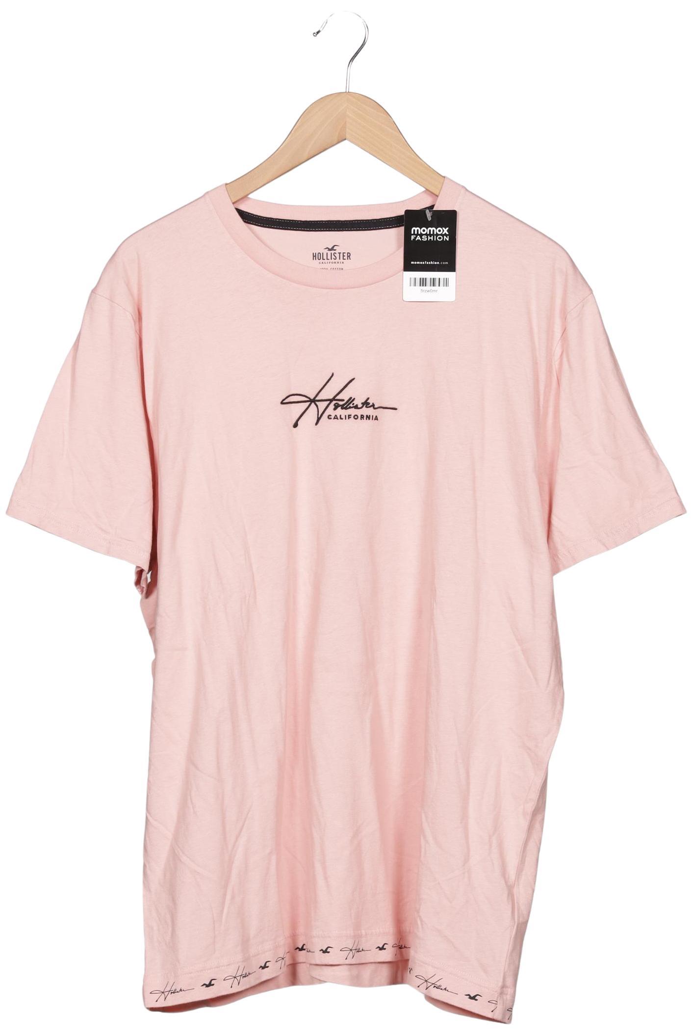 

Hollister Herren T-Shirt, pink, Gr. 56