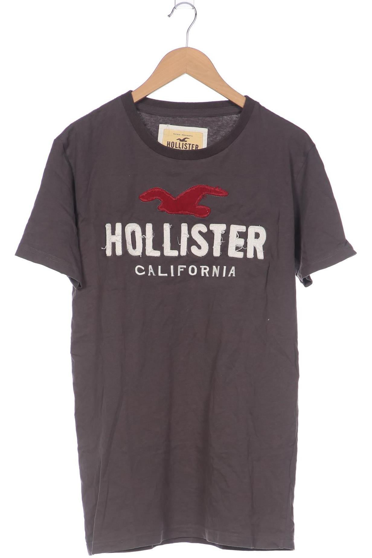 

Hollister Herren T-Shirt, grau, Gr. 56