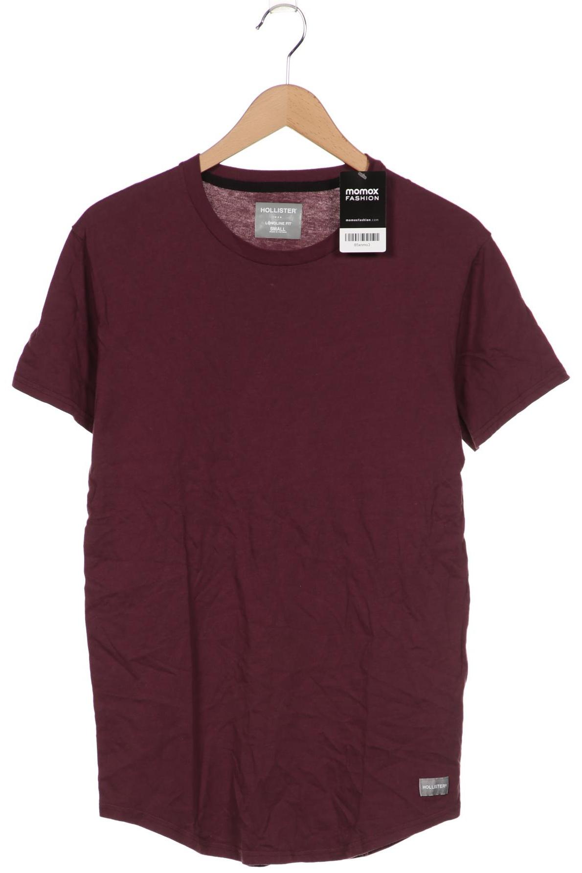 

Hollister Herren T-Shirt, bordeaux, Gr. 46