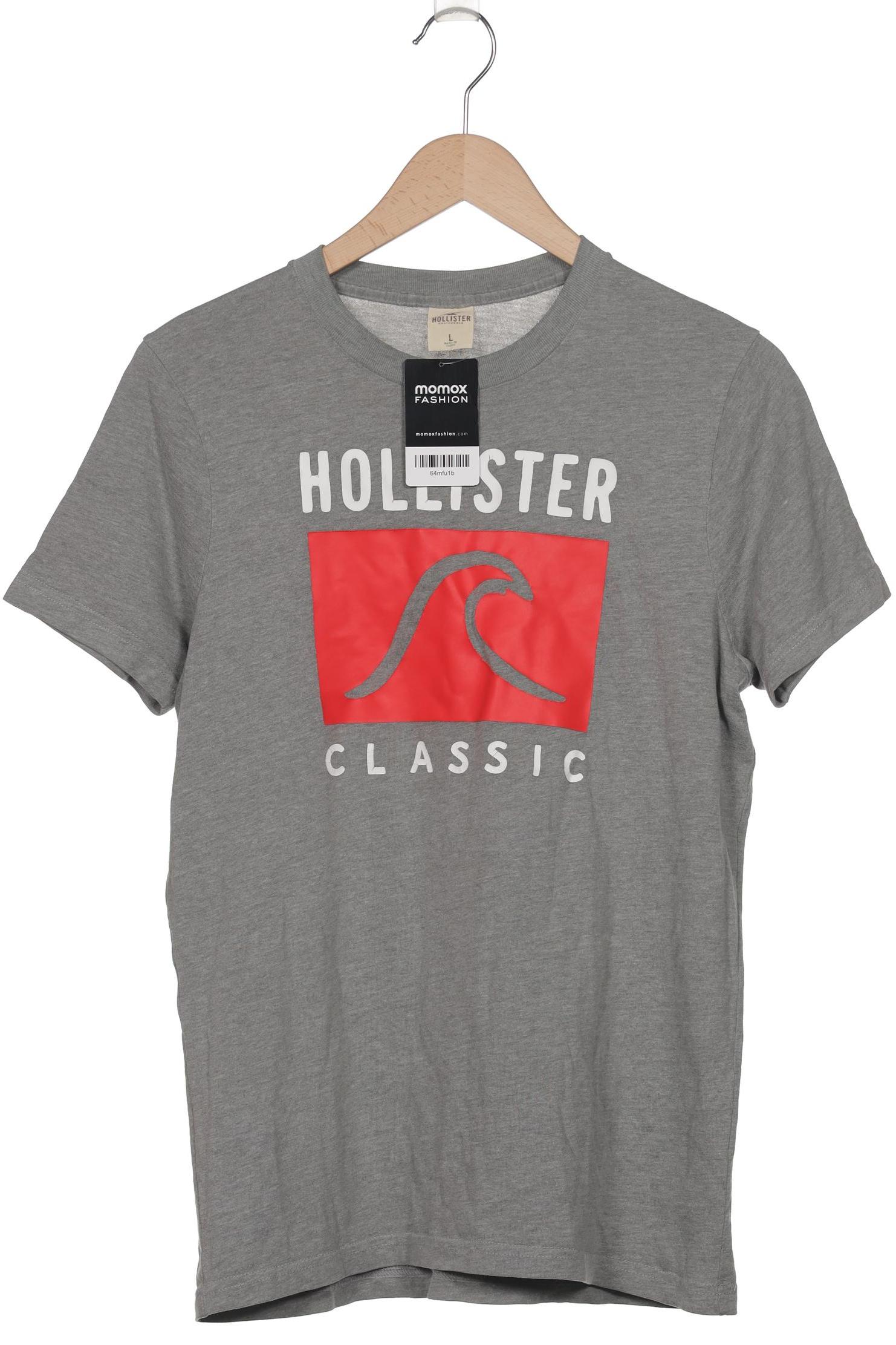 

Hollister Herren T-Shirt, grau, Gr. 52
