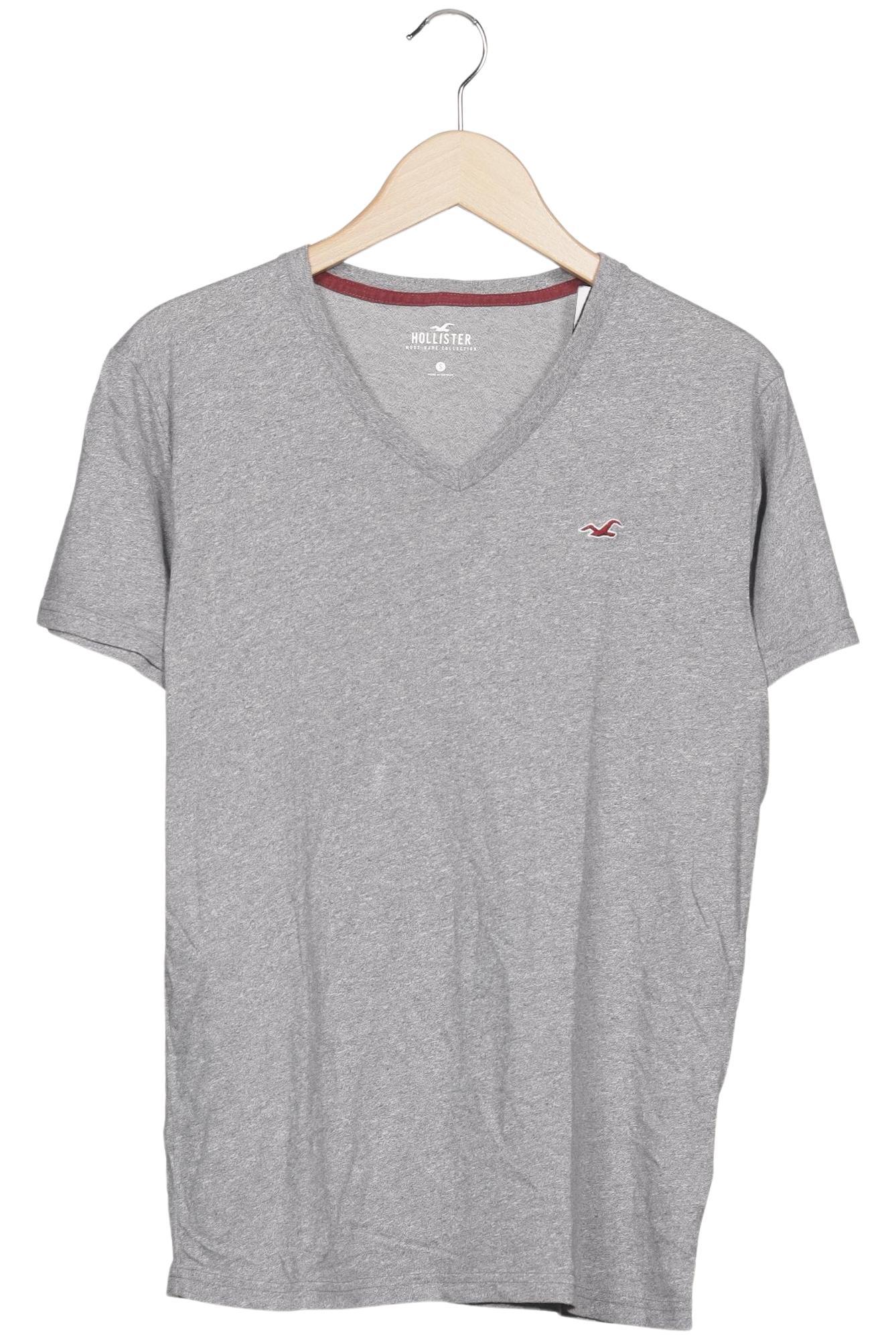 

Hollister Herren T-Shirt, grau, Gr. 46