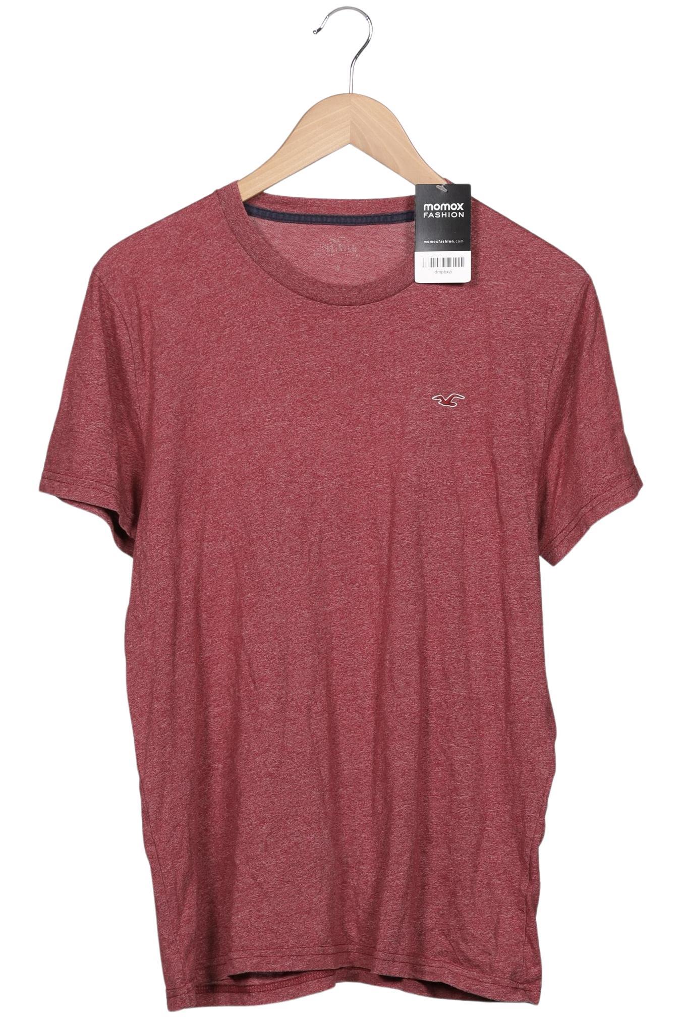 

Hollister Herren T-Shirt, bordeaux, Gr. 48