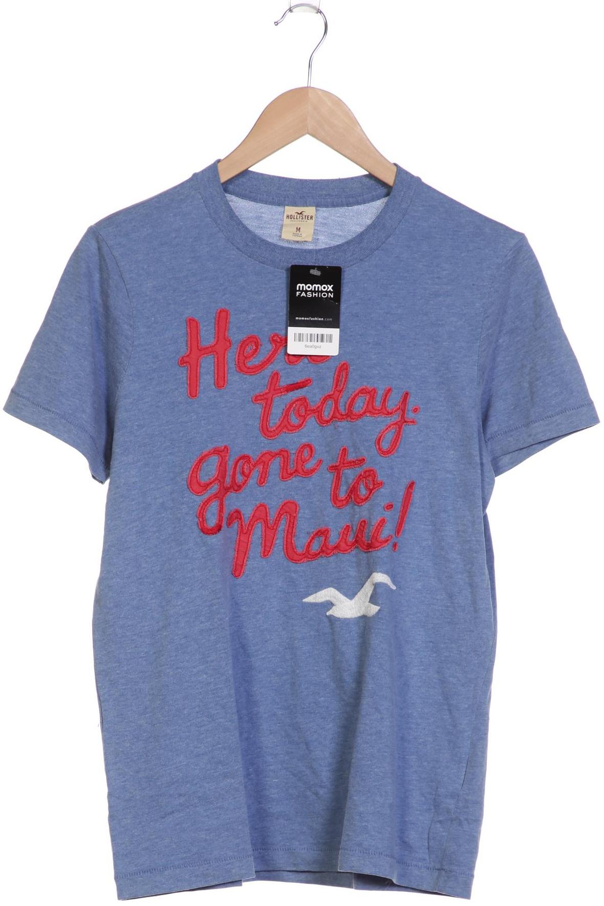 

Hollister Herren T-Shirt, blau, Gr. 48