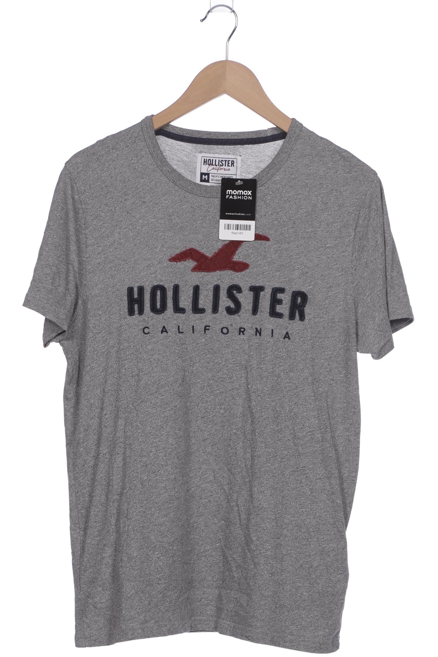 

Hollister Herren T-Shirt, grau, Gr. 48