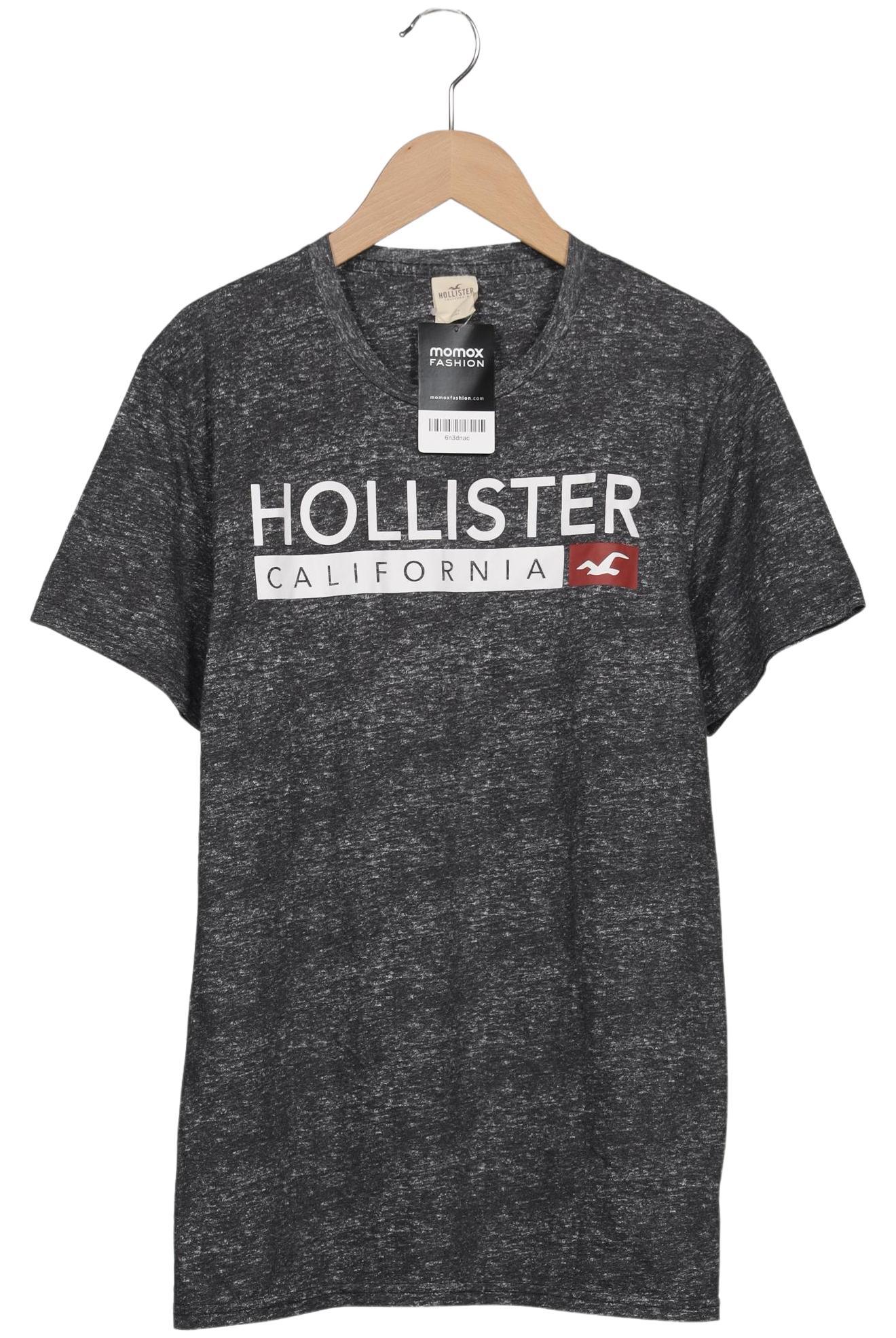

Hollister Herren T-Shirt, grau, Gr. 48