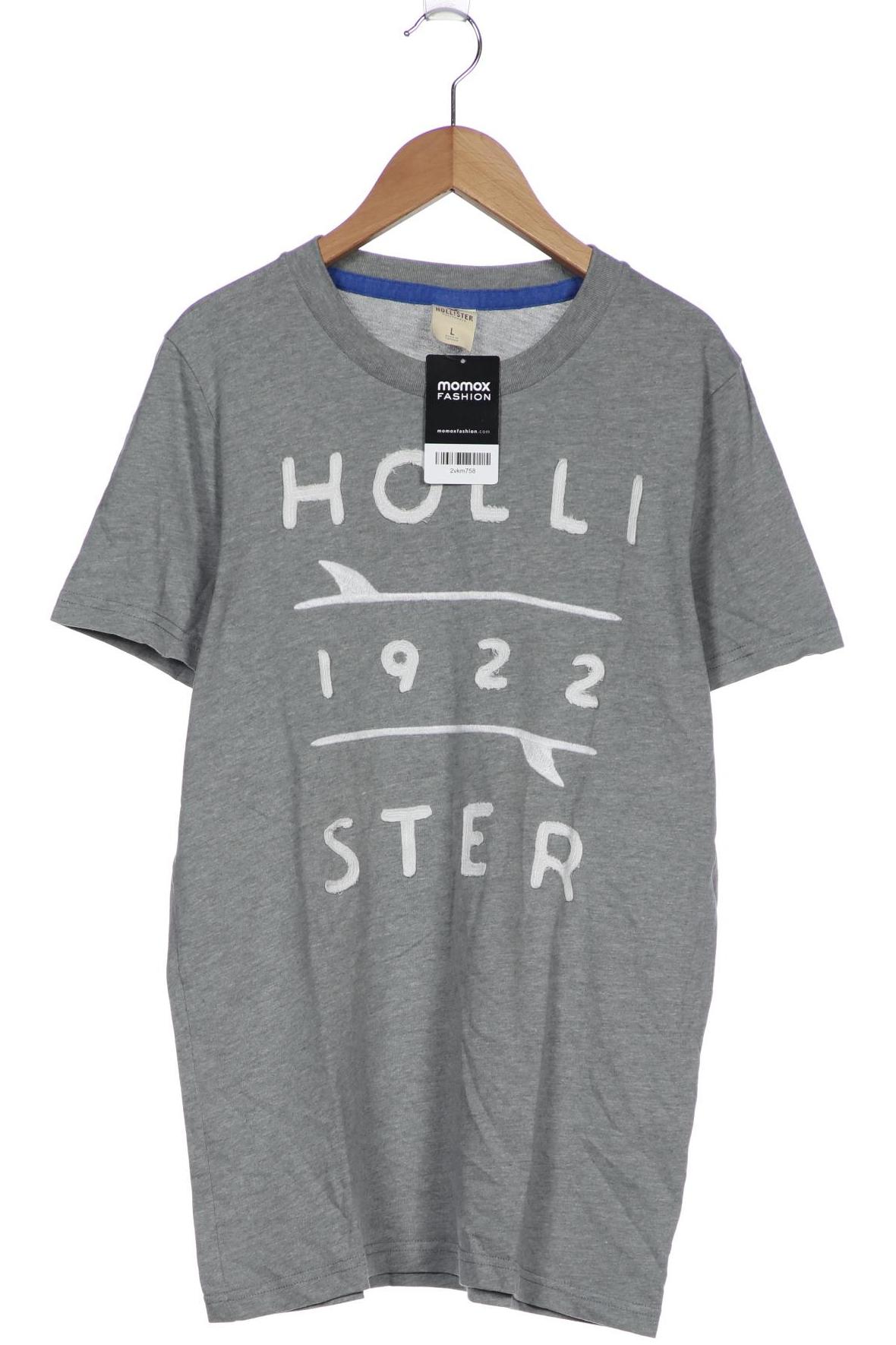 

Hollister Herren T-Shirt, grau, Gr. 52