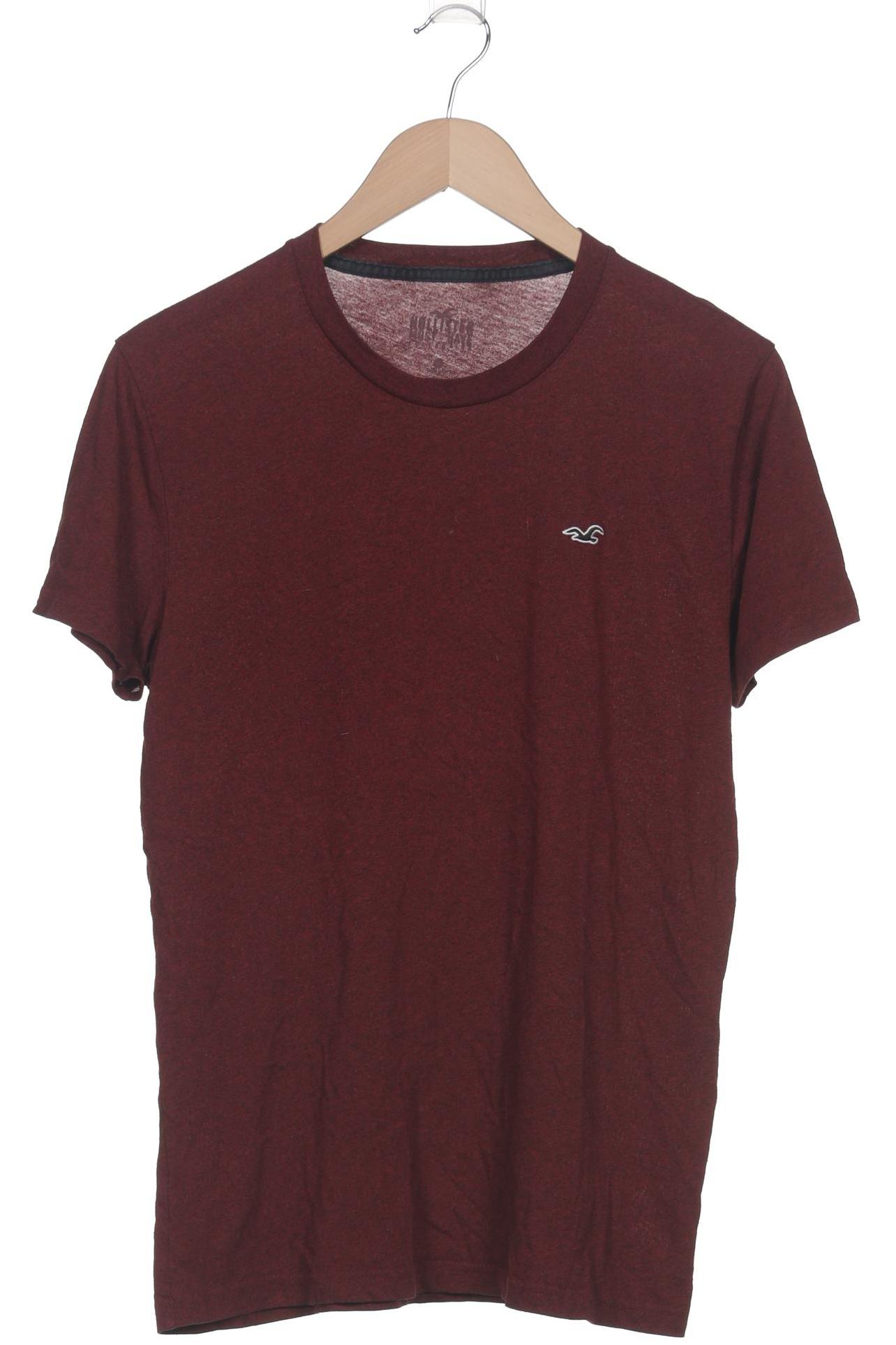 

Hollister Herren T-Shirt, bordeaux, Gr. 48