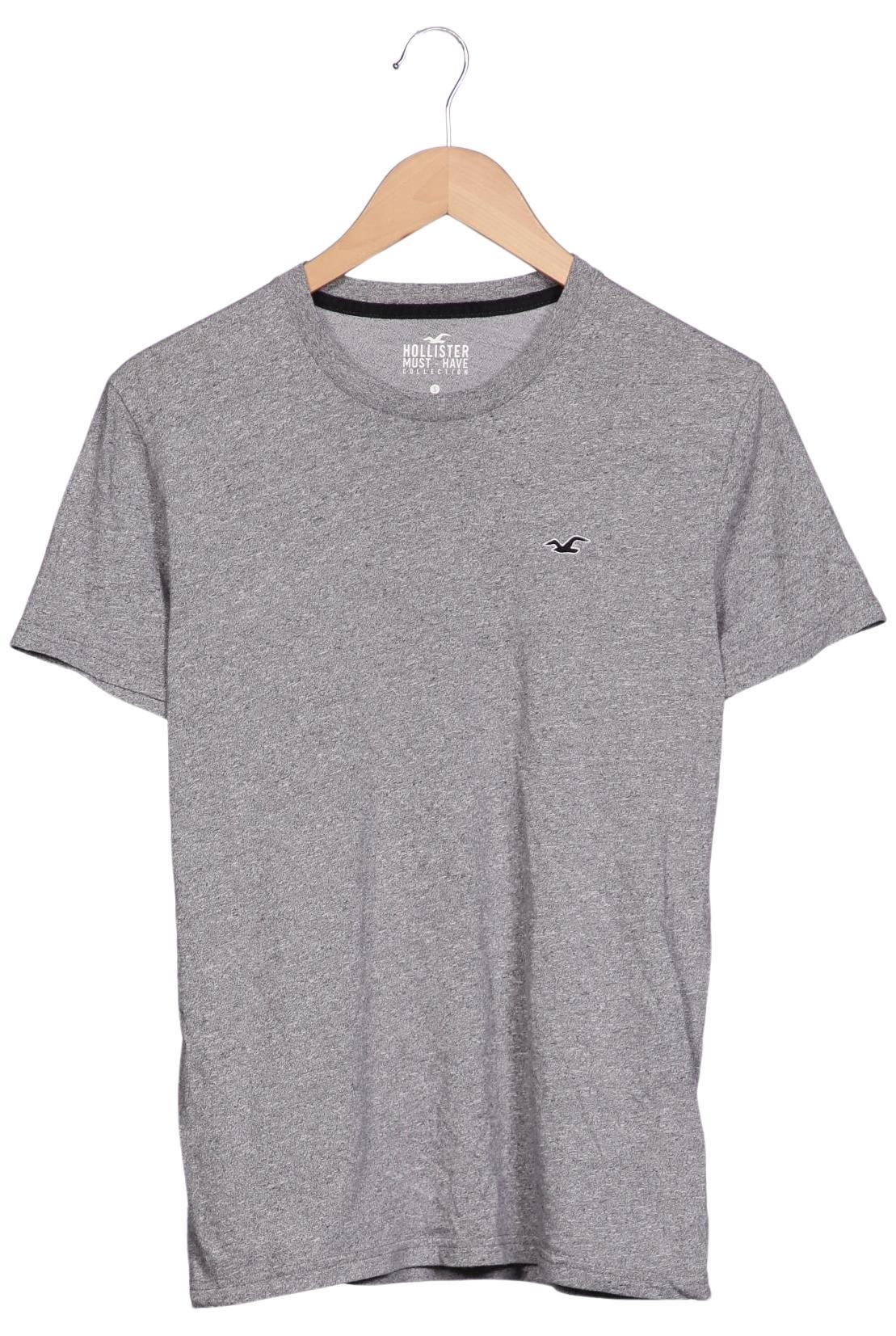 

Hollister Herren T-Shirt, grau, Gr. 46