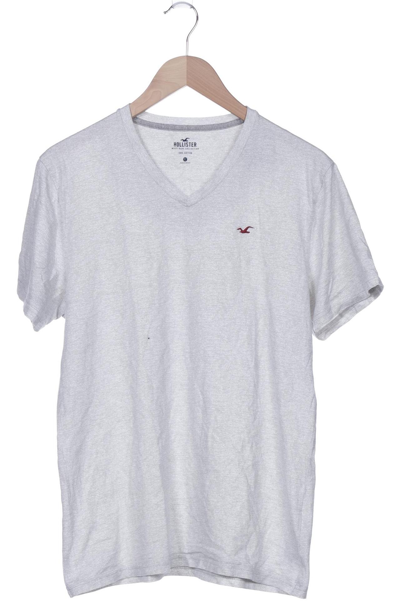 

Hollister Herren T-Shirt, grau, Gr. 52