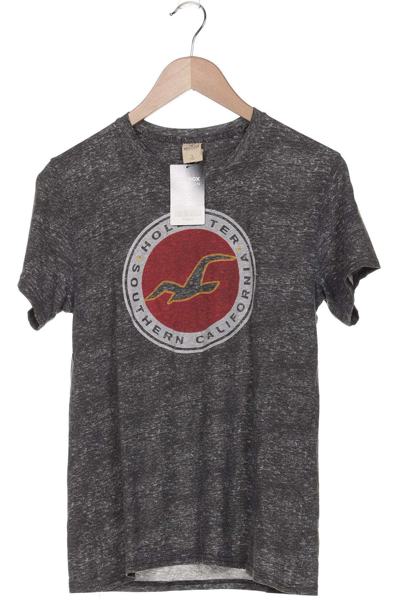 

Hollister Herren T-Shirt, grau, Gr. 46