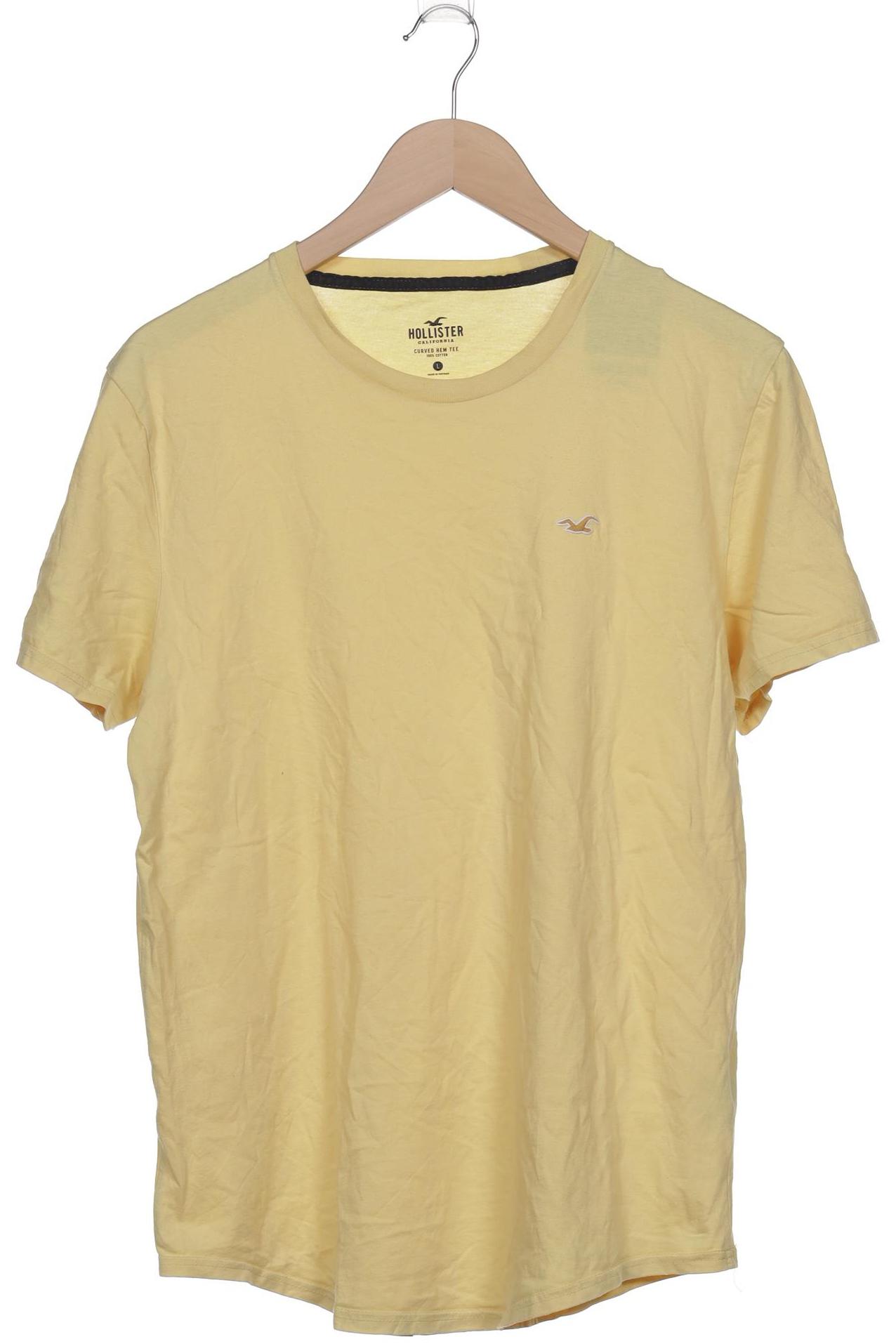 

Hollister Herren T-Shirt, gelb, Gr. 52