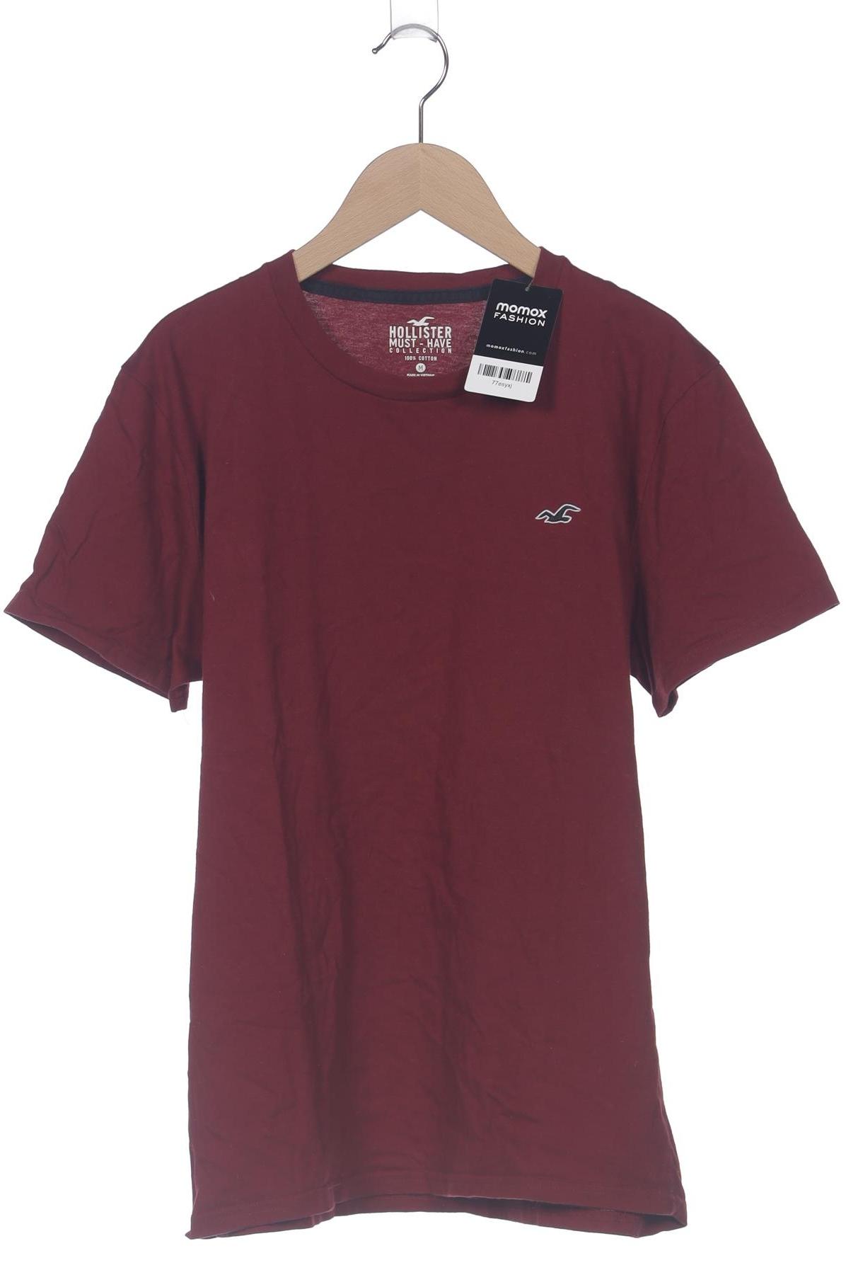 

Hollister Herren T-Shirt, bordeaux, Gr. 48