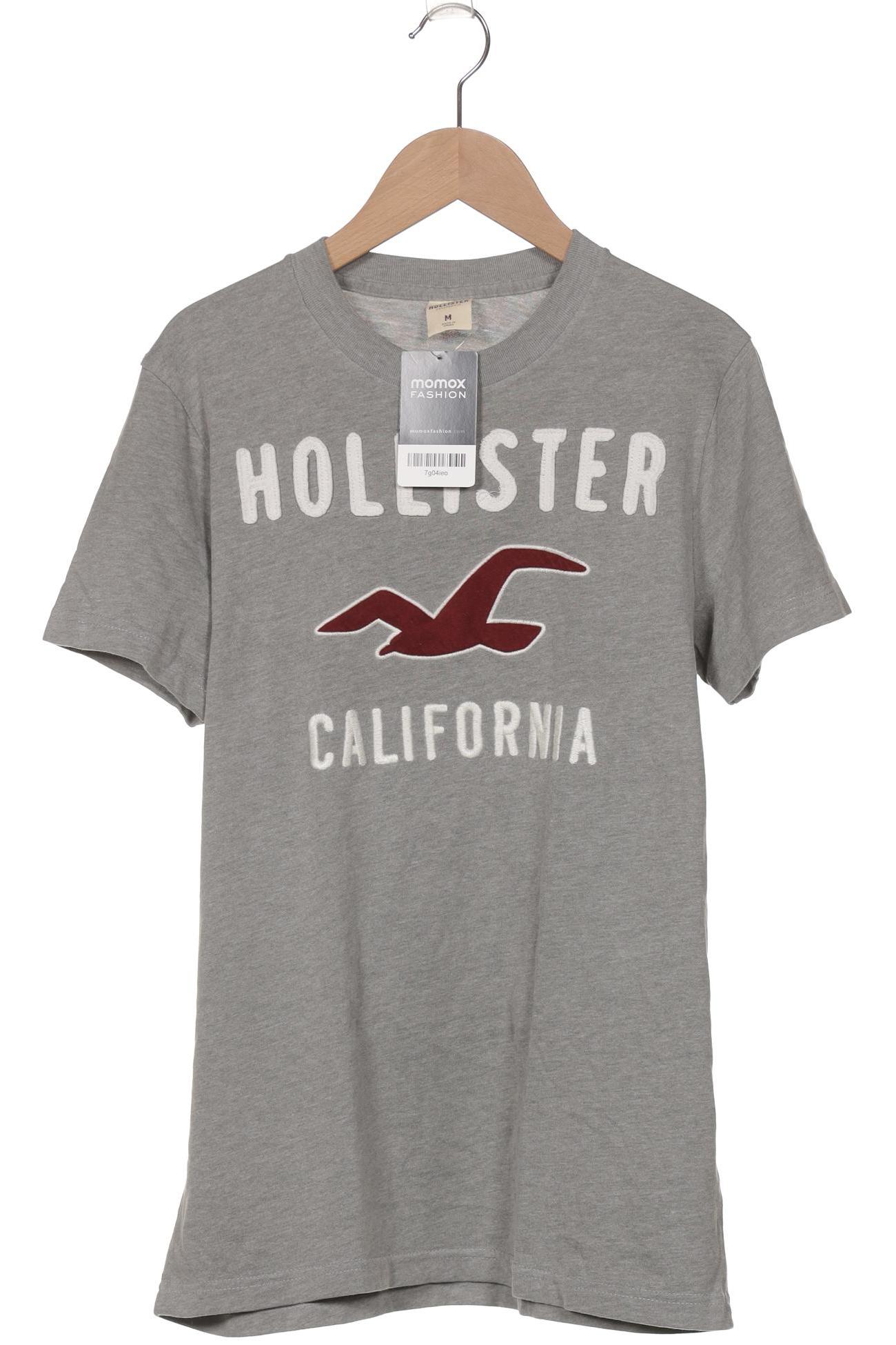 

Hollister Herren T-Shirt, grau, Gr. 48