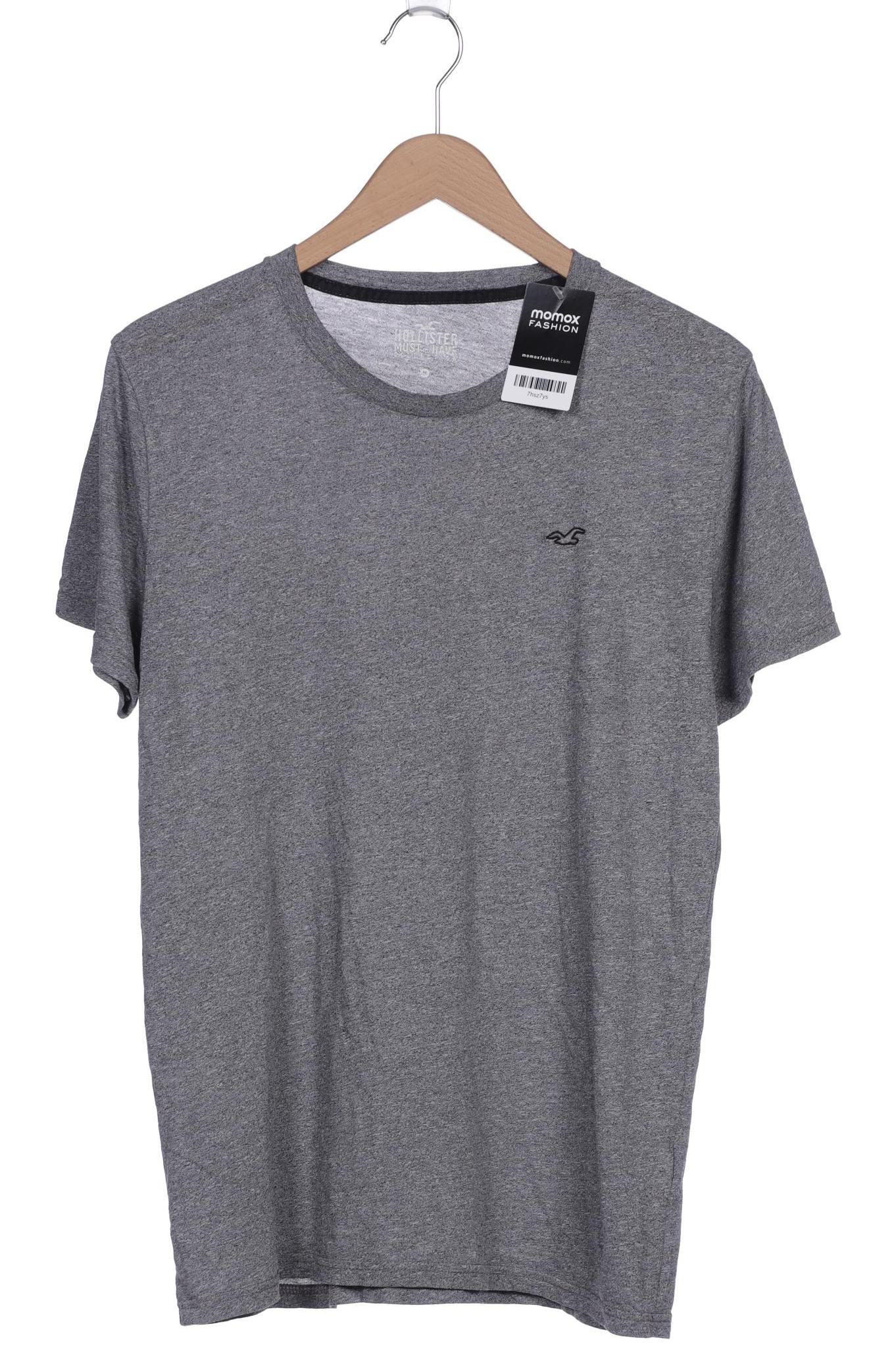 

Hollister Herren T-Shirt, grau, Gr. 48