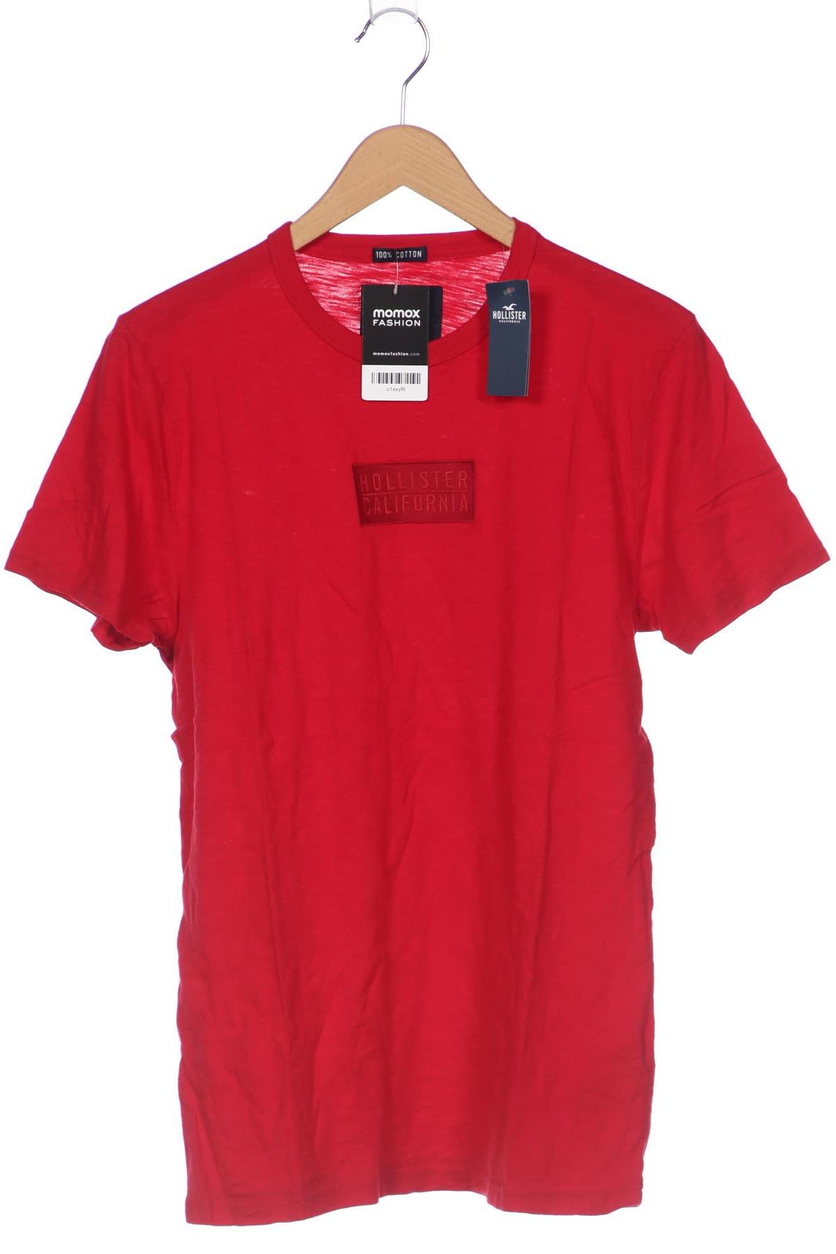 

Hollister Herren T-Shirt, rot, Gr. 52