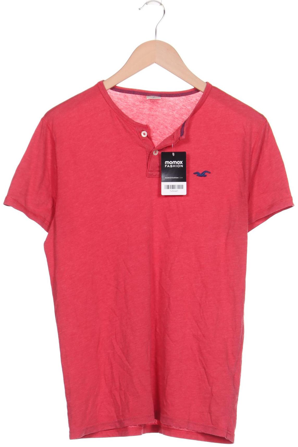 

Hollister Herren T-Shirt, rot, Gr. 48